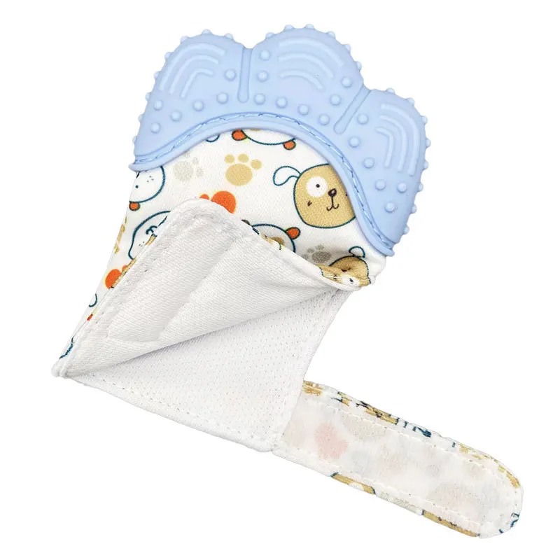 Baby Gum Teething Mittens - Bear