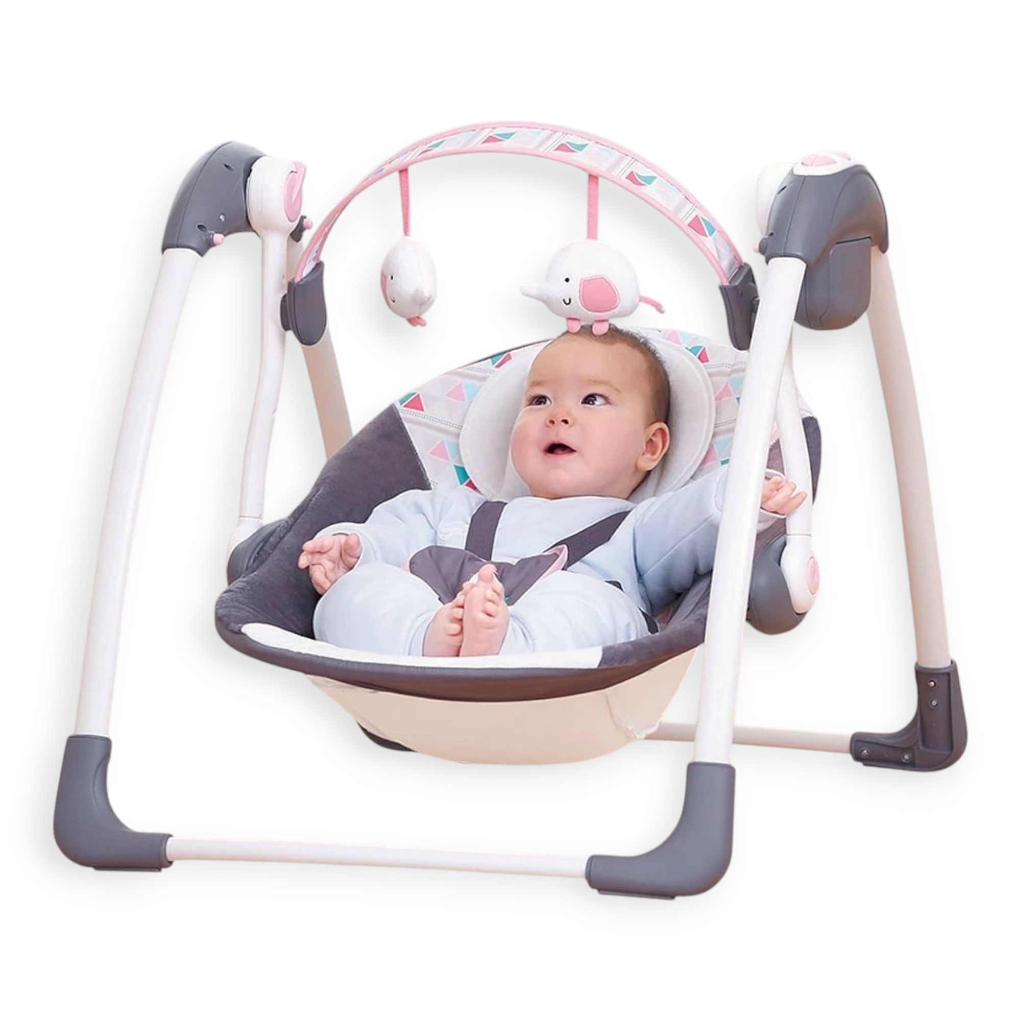Mastela Deluxe Portable Swing - (Pink)