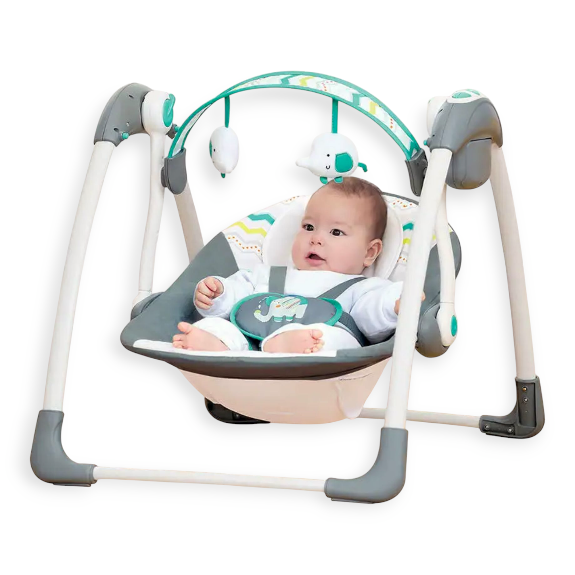 Mastela Deluxe Portable Swing - (Green)
