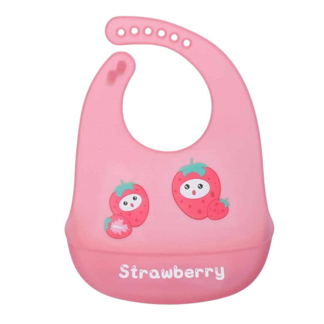 Baby Silicon Bib with Food Catcher