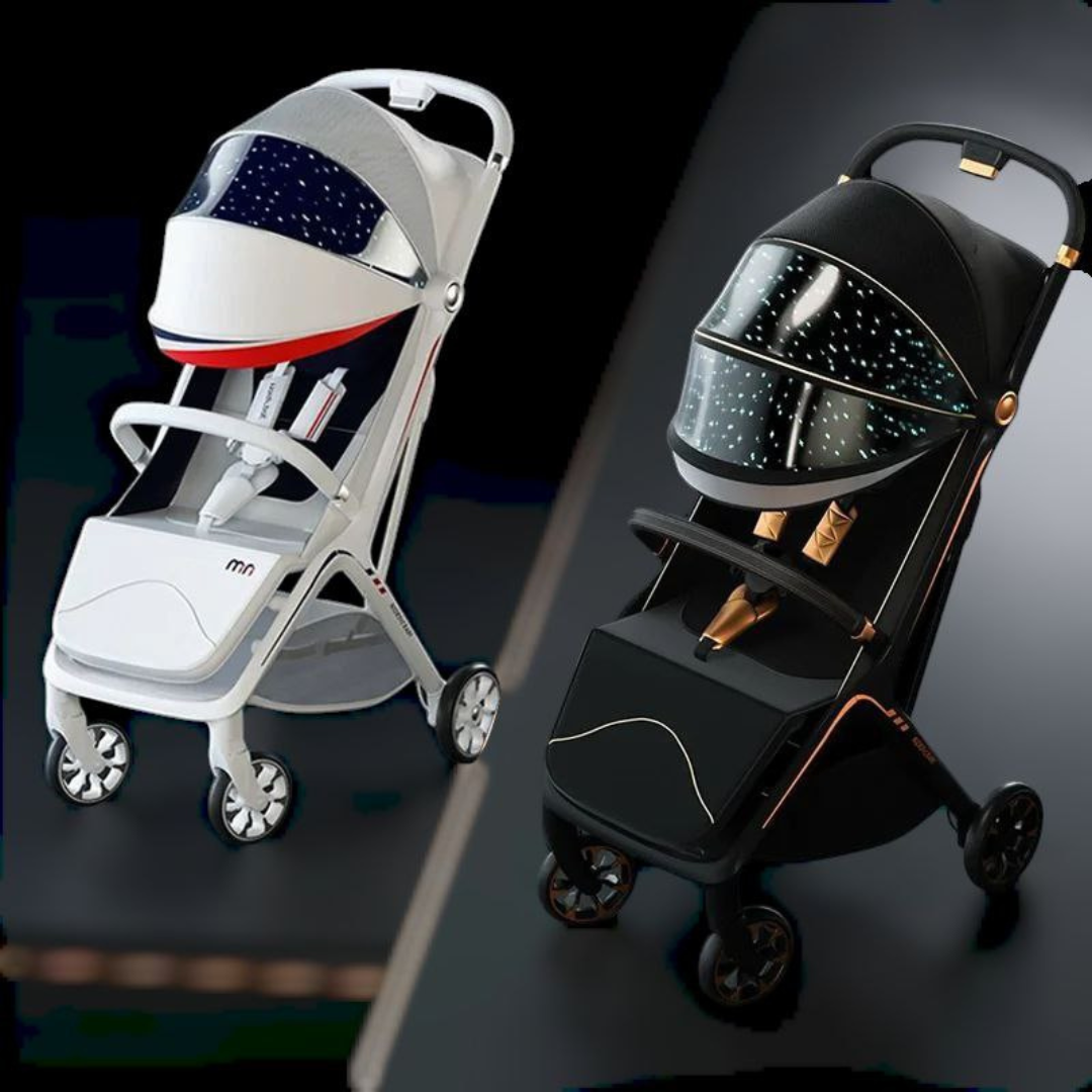 Mini Light Weight Travel Stroller - White