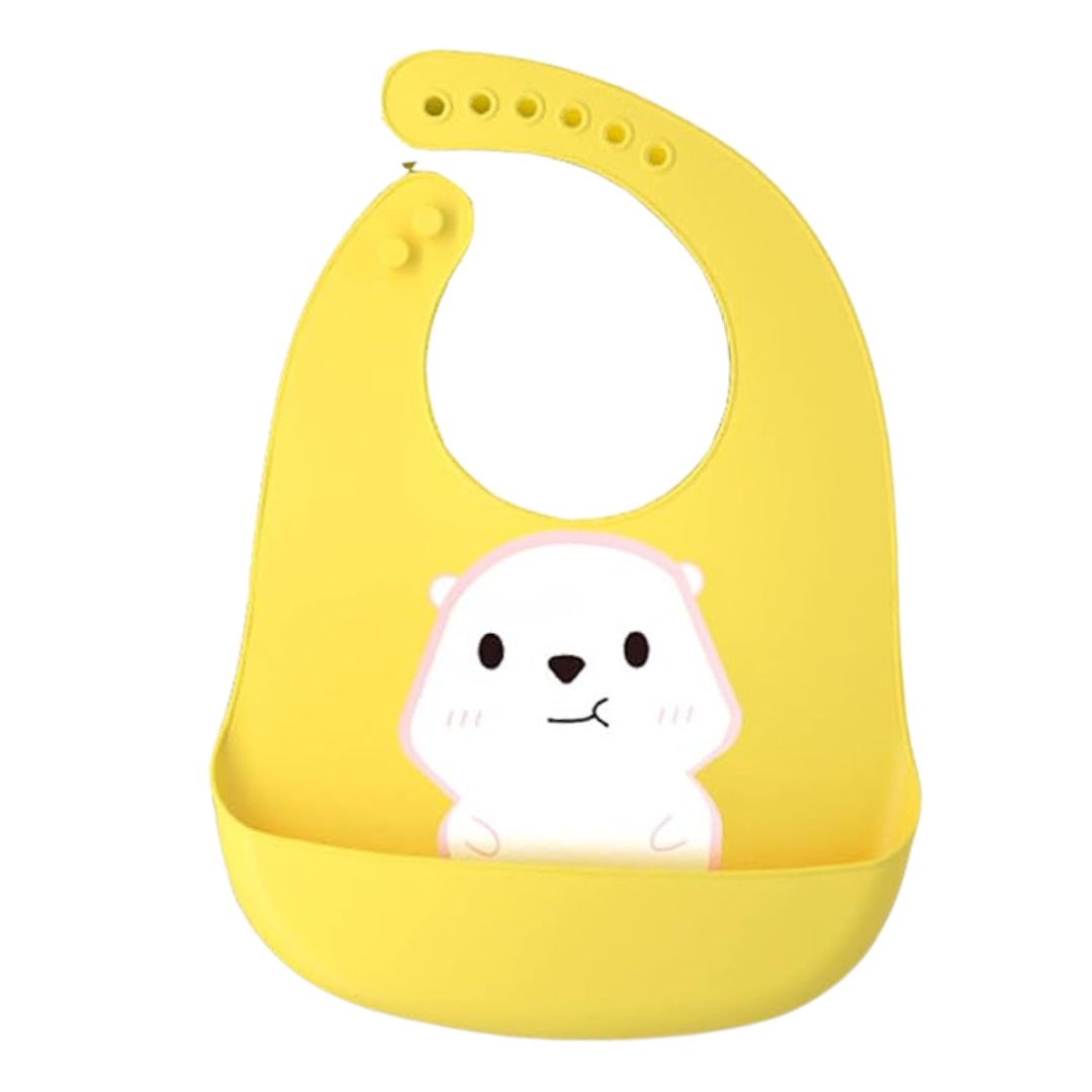 Baby Silicon Bib with Food Catcher