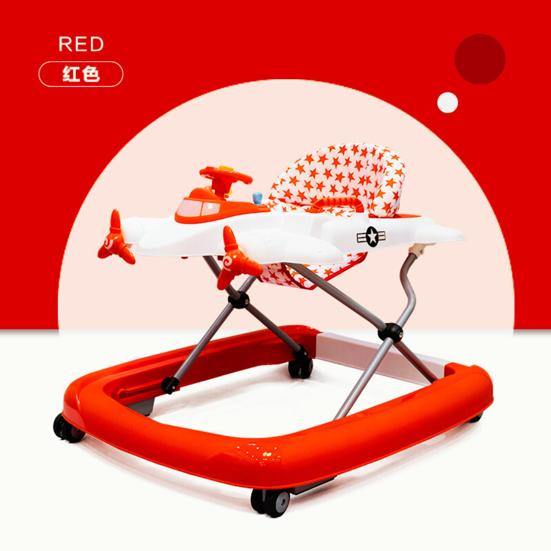 Baby Aeroplane Walker - Red