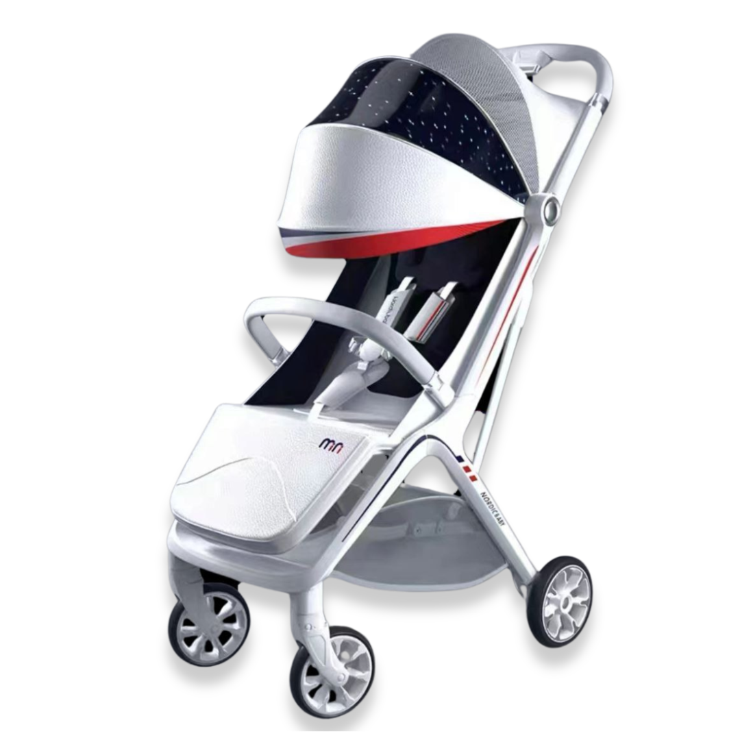 Mini Light Weight Travel Stroller - White