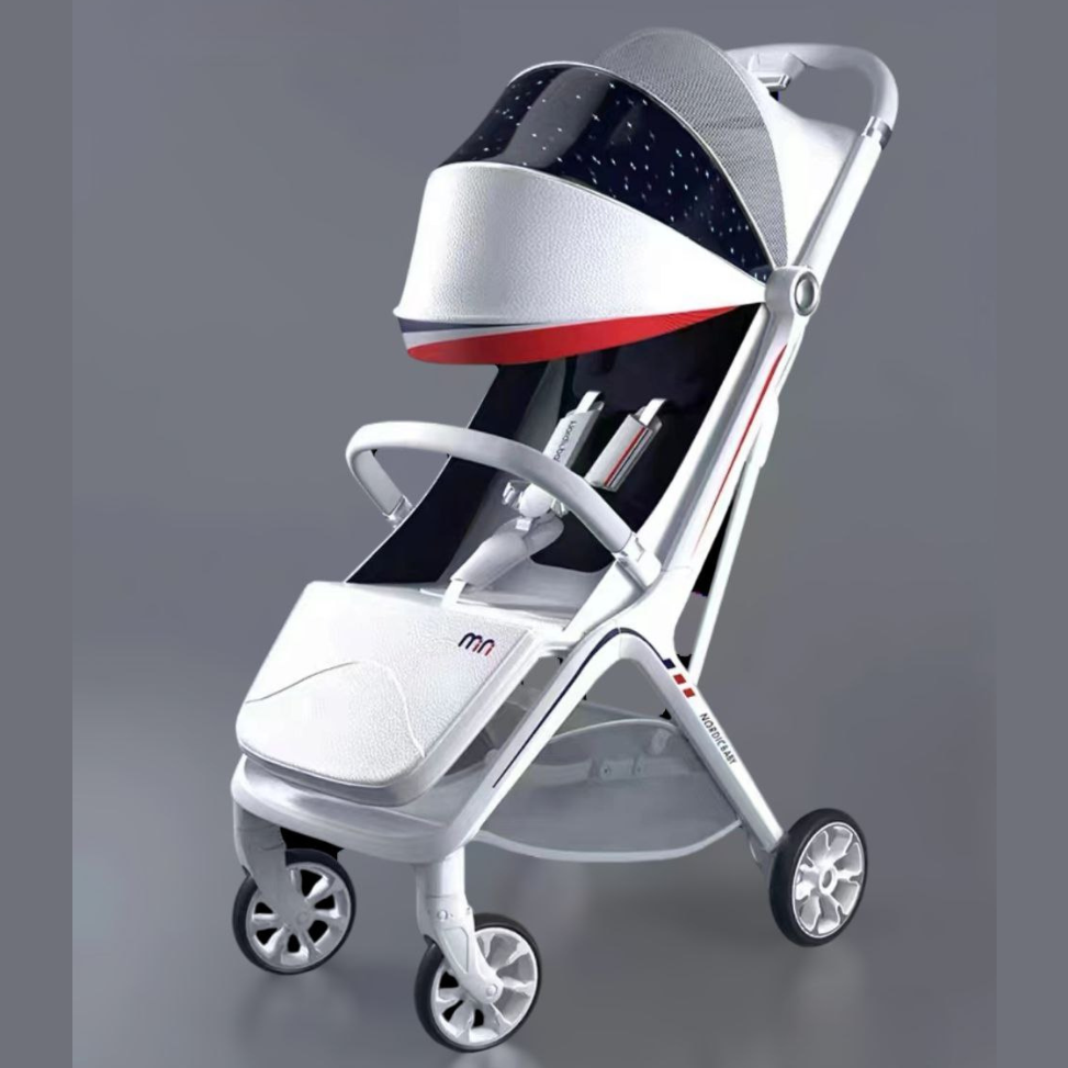 Mini Light Weight Travel Stroller - White
