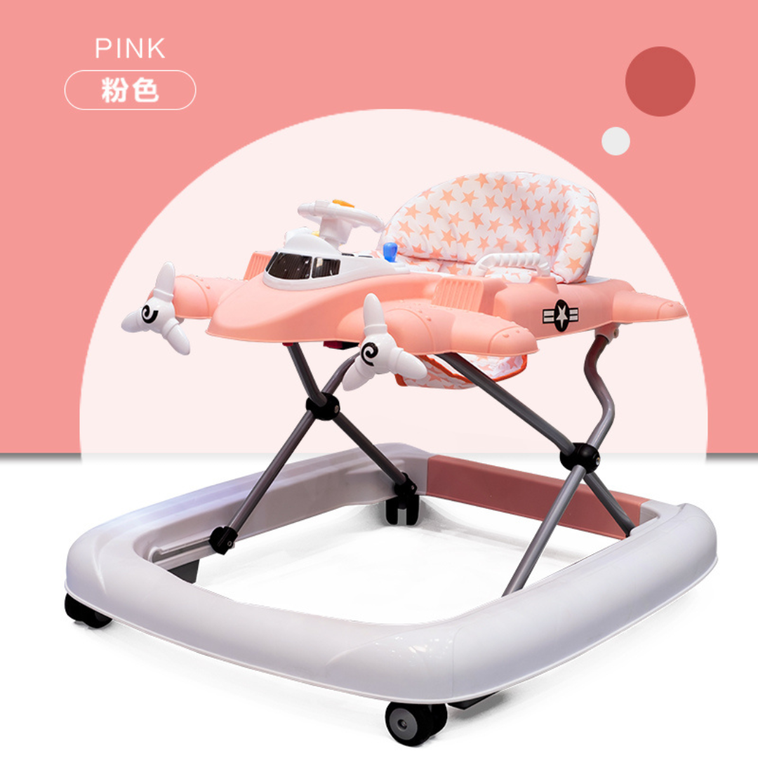 Baby Aeroplane Walker - Pink