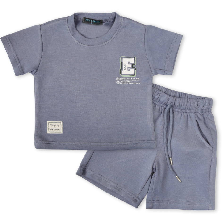 Zaki - Boys Top/Shorts with Bermuda 2 Pcs Set (S-XL)