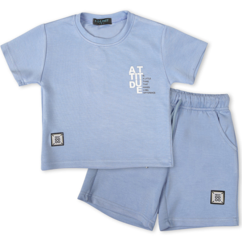 Zaki - Boys Top/Shorts with Bermuda 2 Pcs Set (2-5Y)