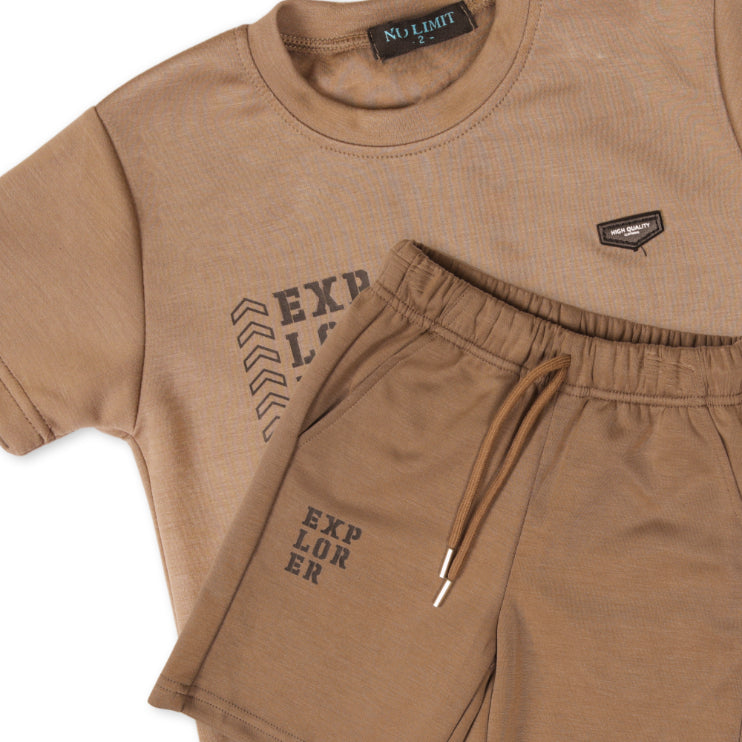 Zaki - Boys Top/Shorts with Bermuda 2 Pcs Set (2-5Y)