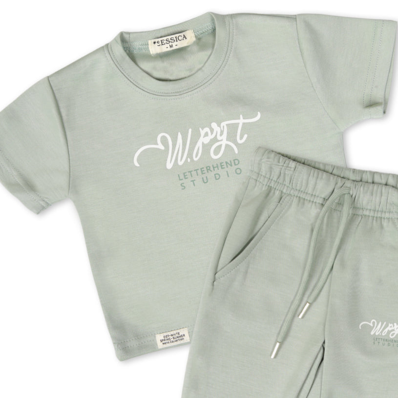 Zaki - Girls Top/Shorts with Bermuda 2 Pcs Set (S-XL)