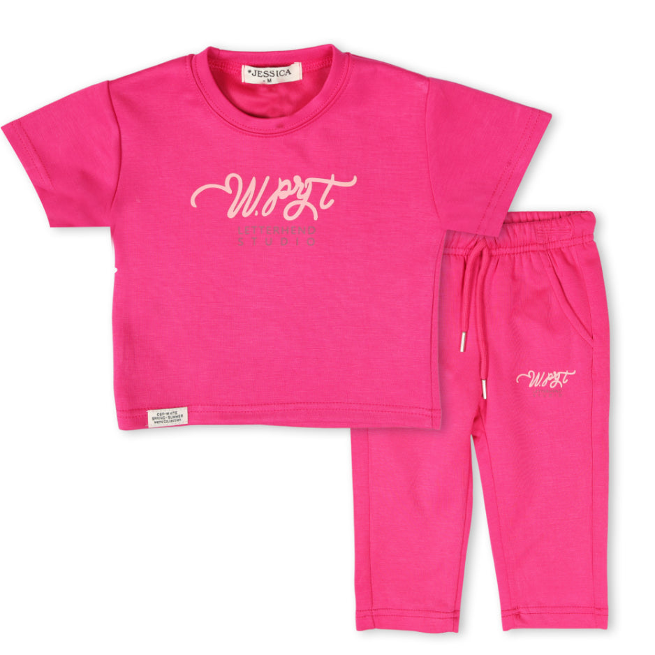 Zaki - Girls Top/Shorts with Bermuda 2 Pcs Set (S-XL)