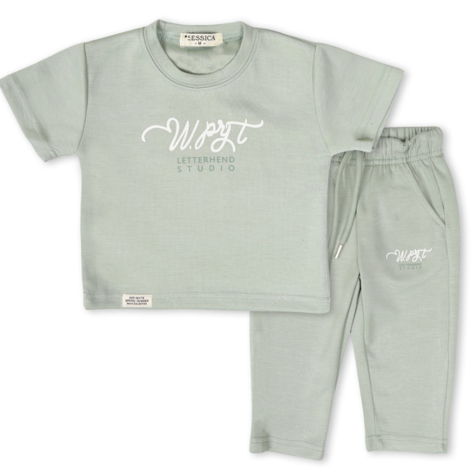 Zaki - Girls Top/Shorts with Bermuda 2 Pcs Set (S-XL)