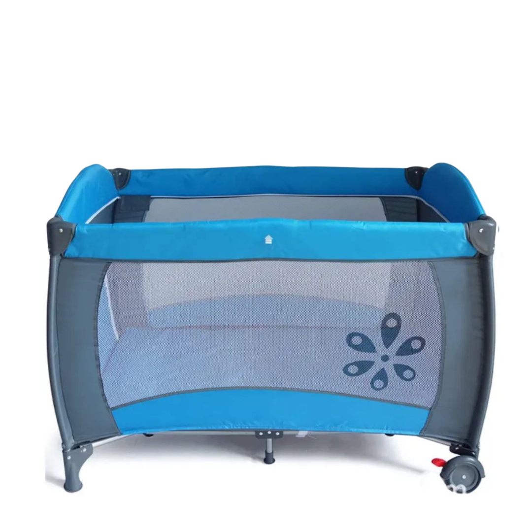 Baby Playpen Crib - Blue