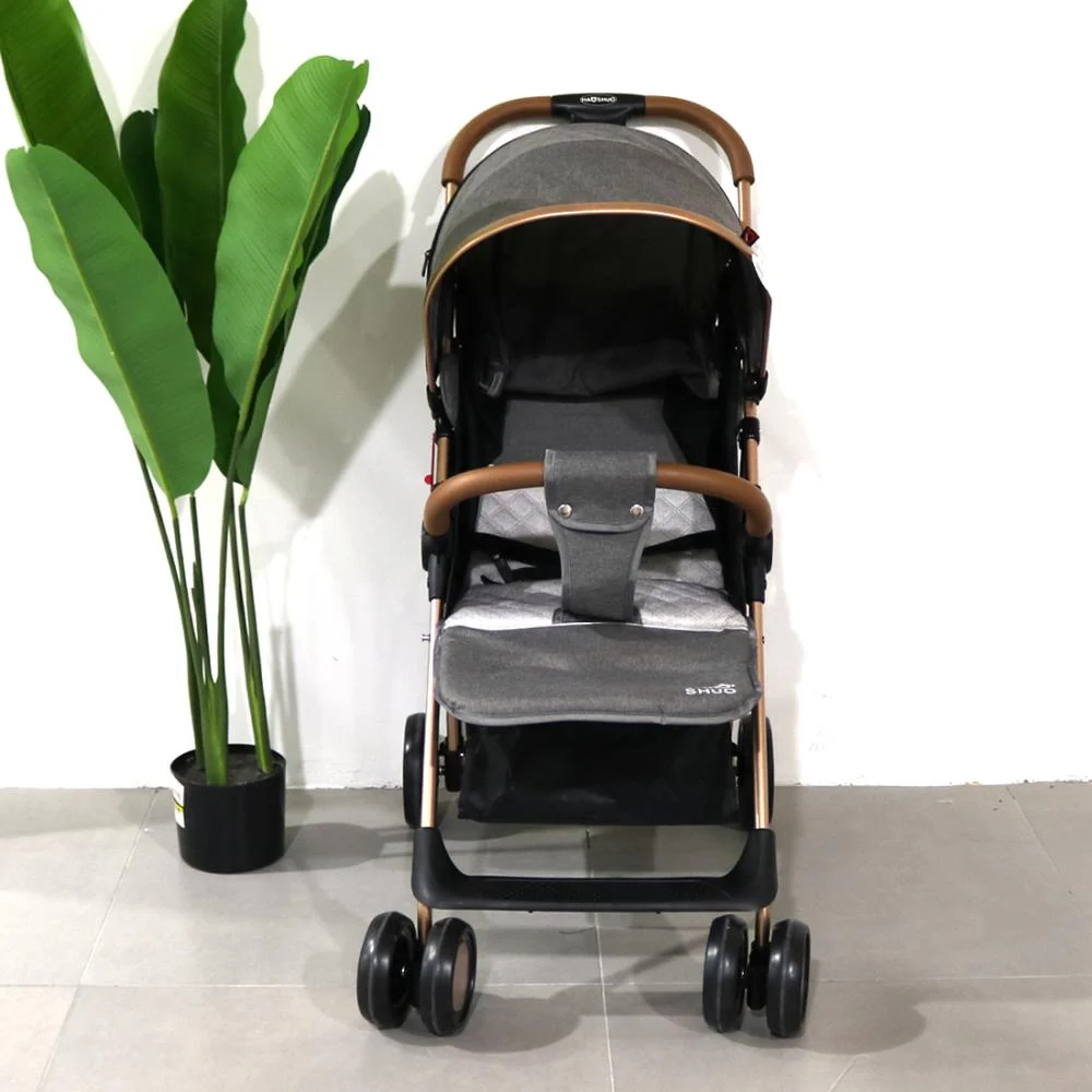 HUASHUO Lightweight Baby Travel Stroller (Grey)