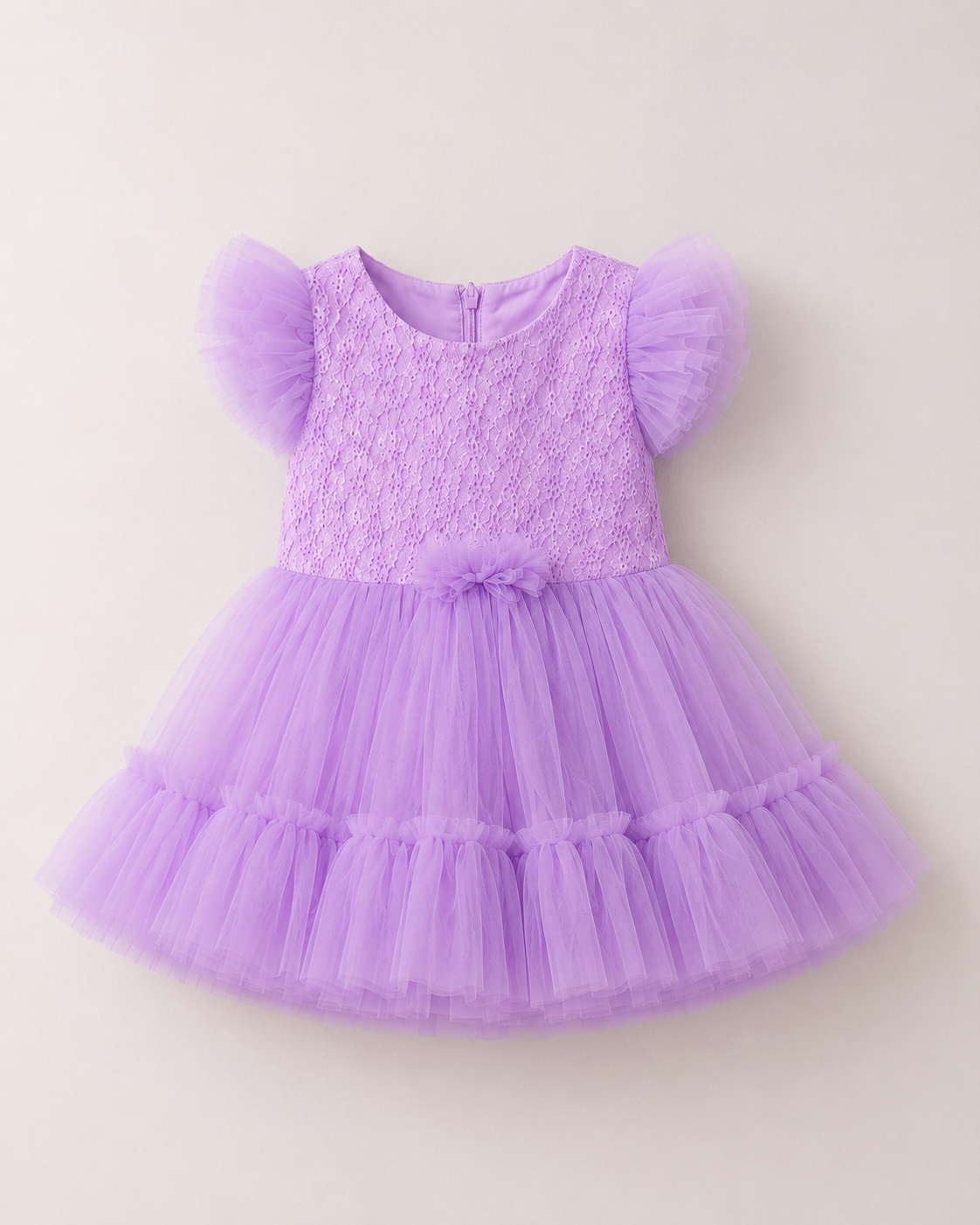 ZAKI-Baby Girls Fancy Party Frocks 0-18 Months