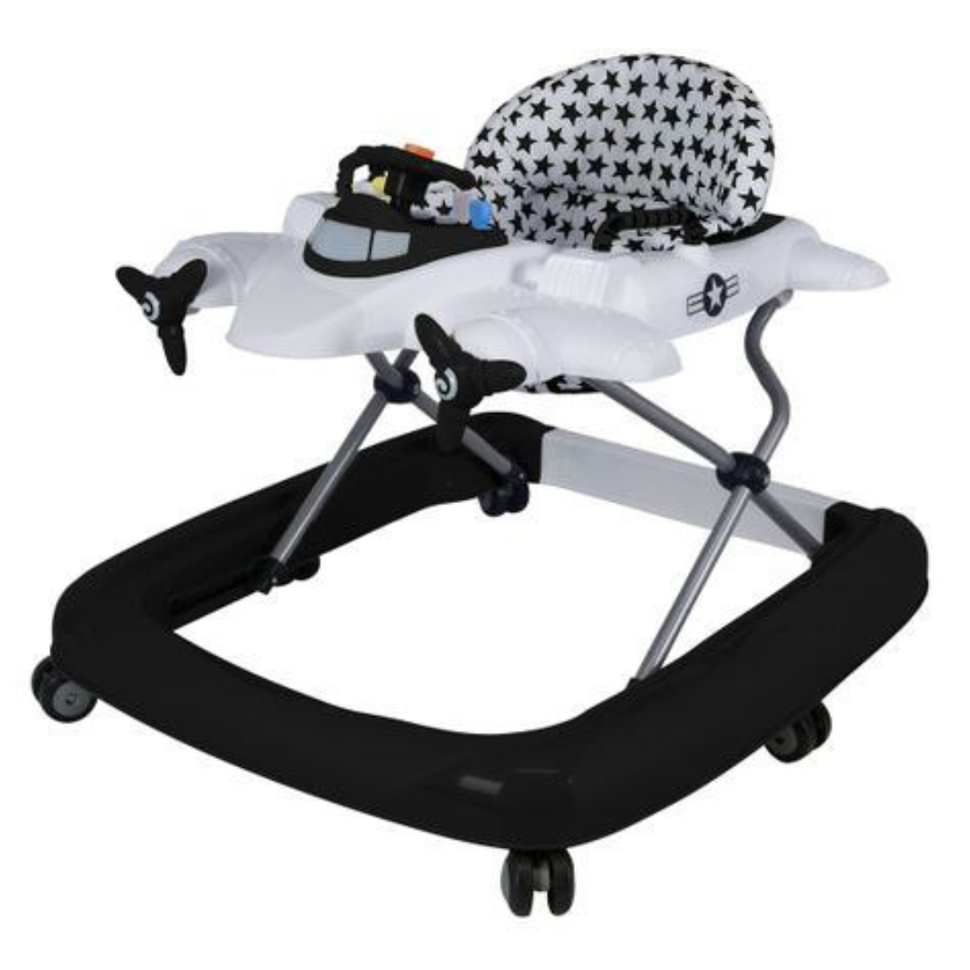 Baby Aeroplane Walker - Black
