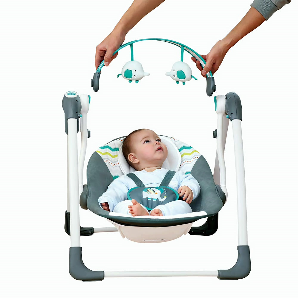 Mastela Deluxe Portable Swing - (Green)