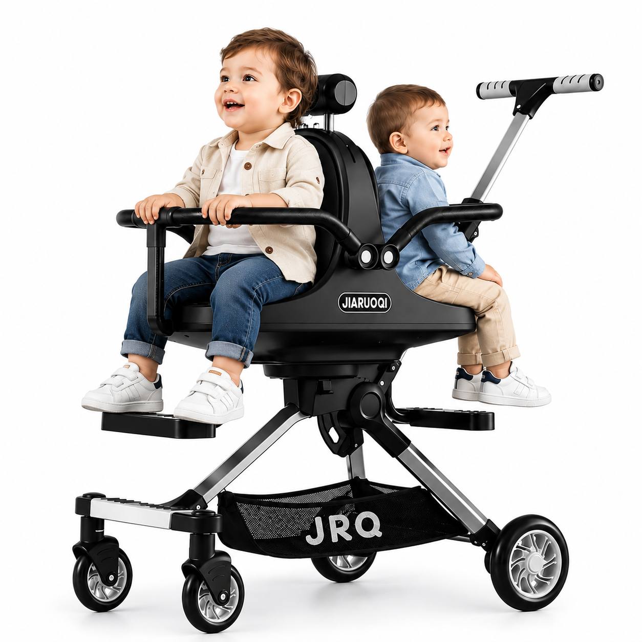 Light Weight Foldable Twin-double-stroller