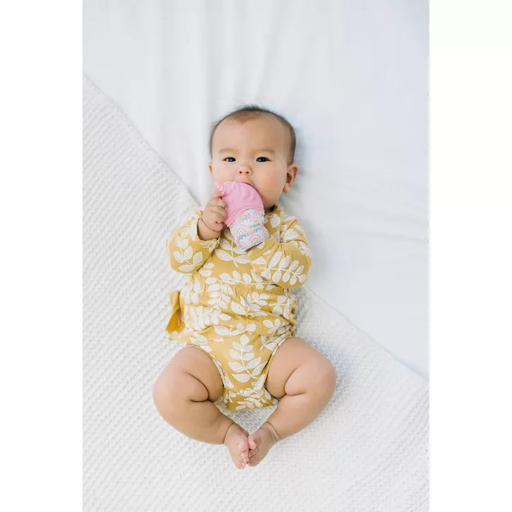 Baby Gum Teething Mittens - Animals