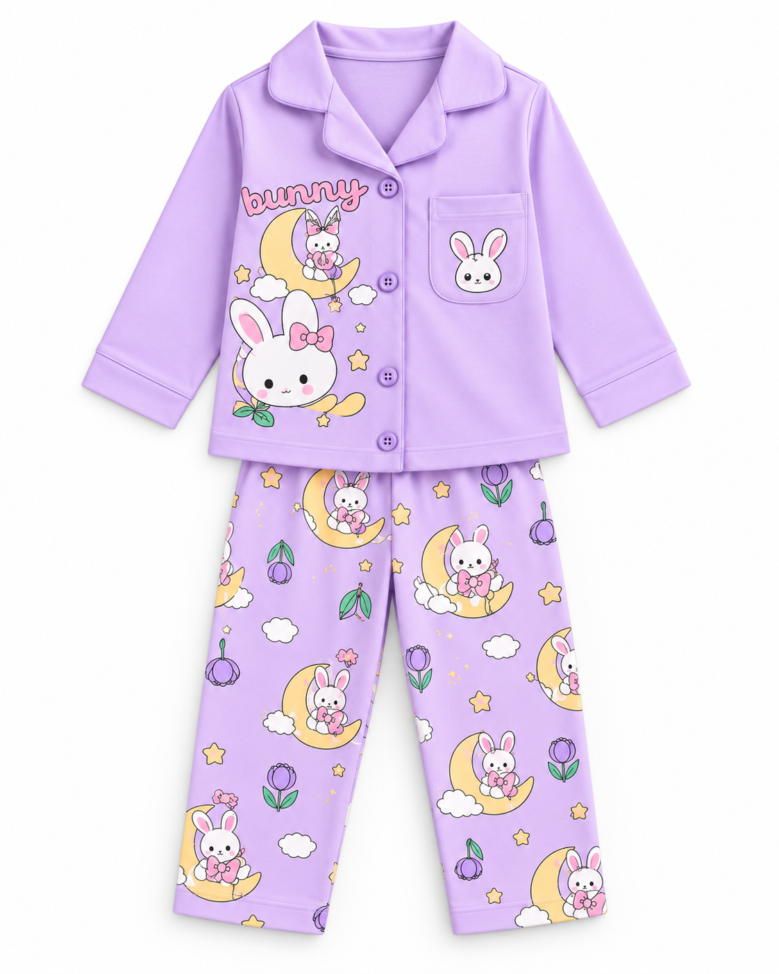 Front Open Pyjama 1-6 Years