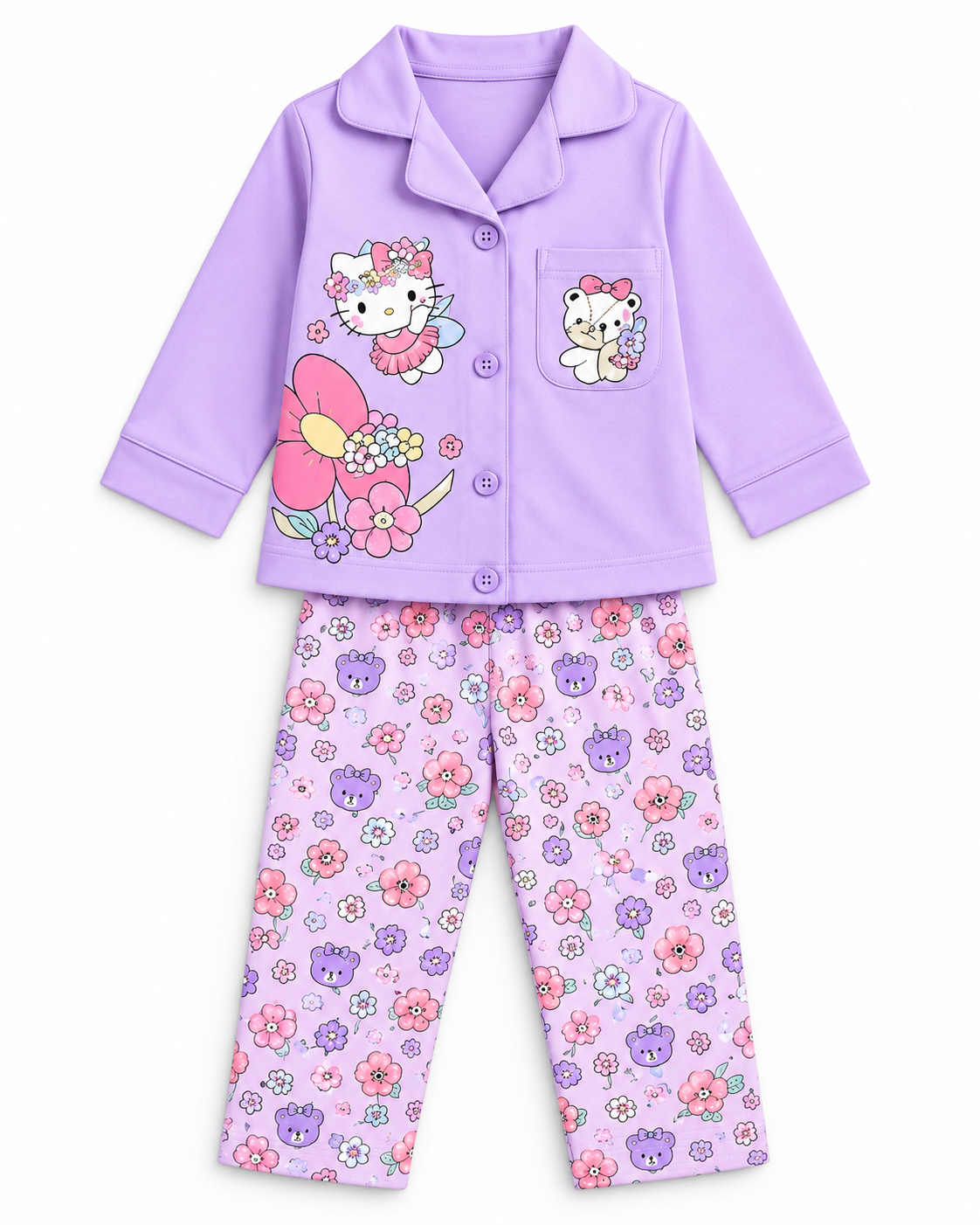 Front Open Pyjama 1-6 Years