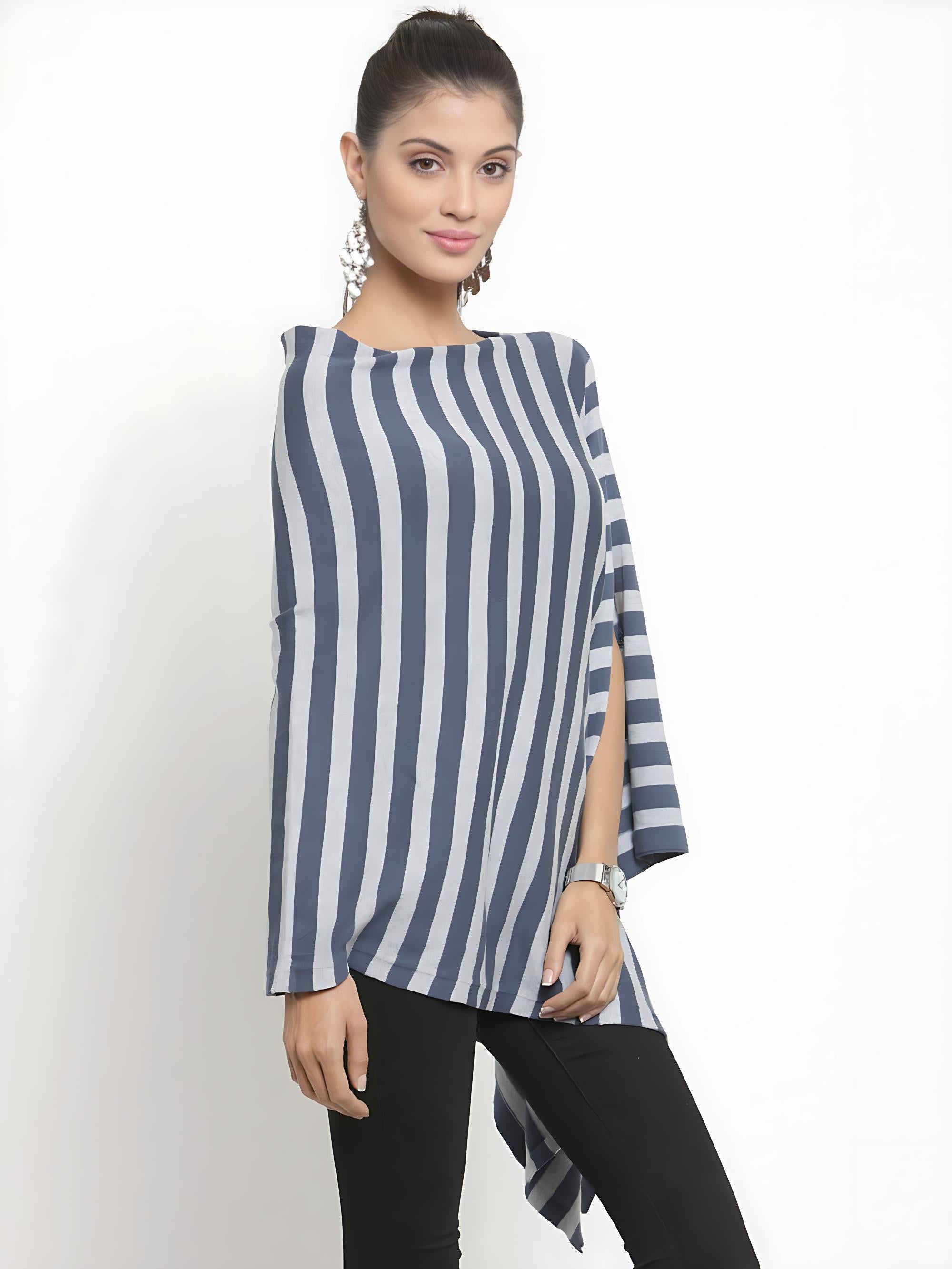 Pluchi- Knitted Fashion/ Maternity Poncho-Kia