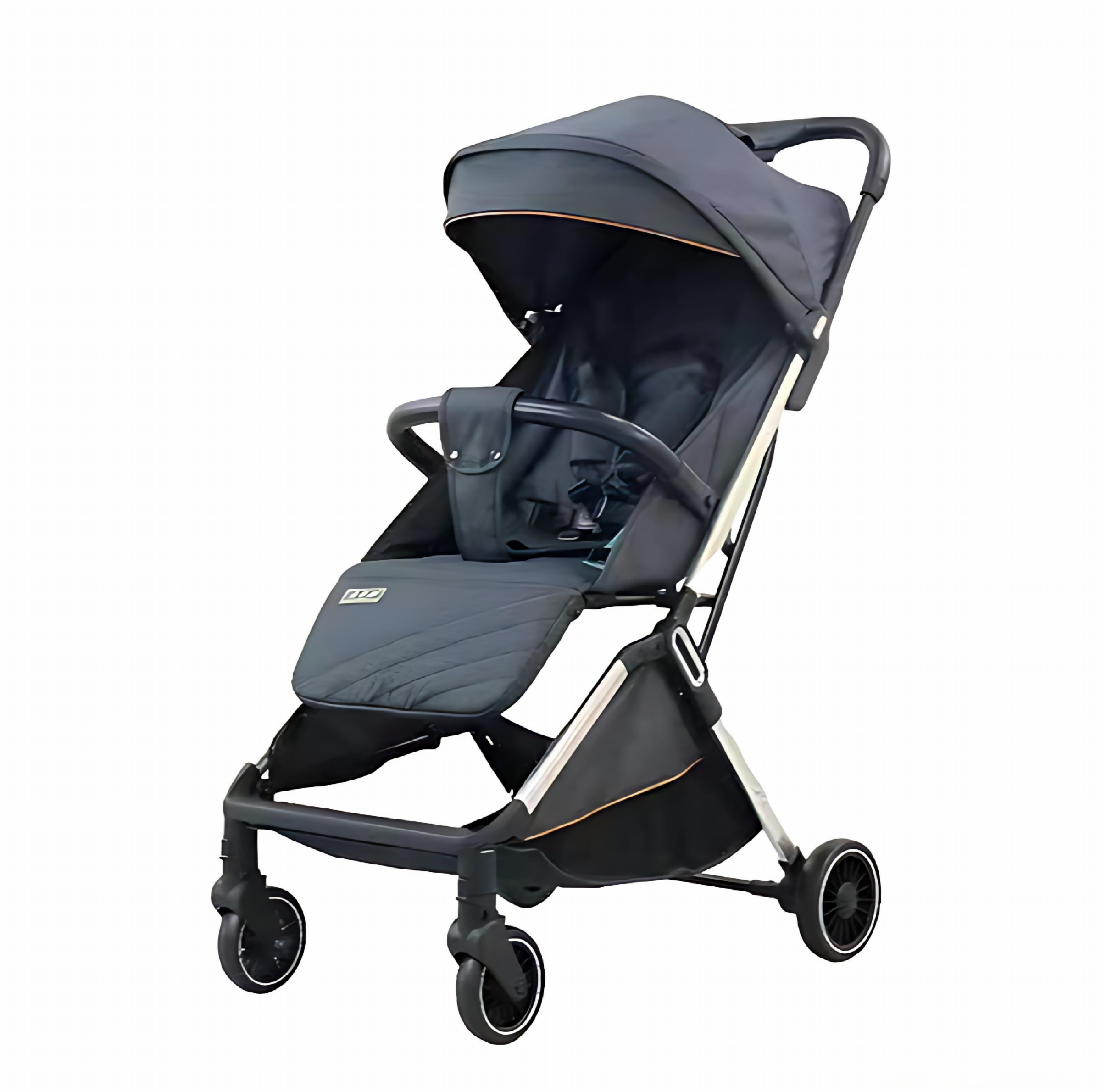 SDB Baby Autofold Cabin Stroller with Canopy - Grey