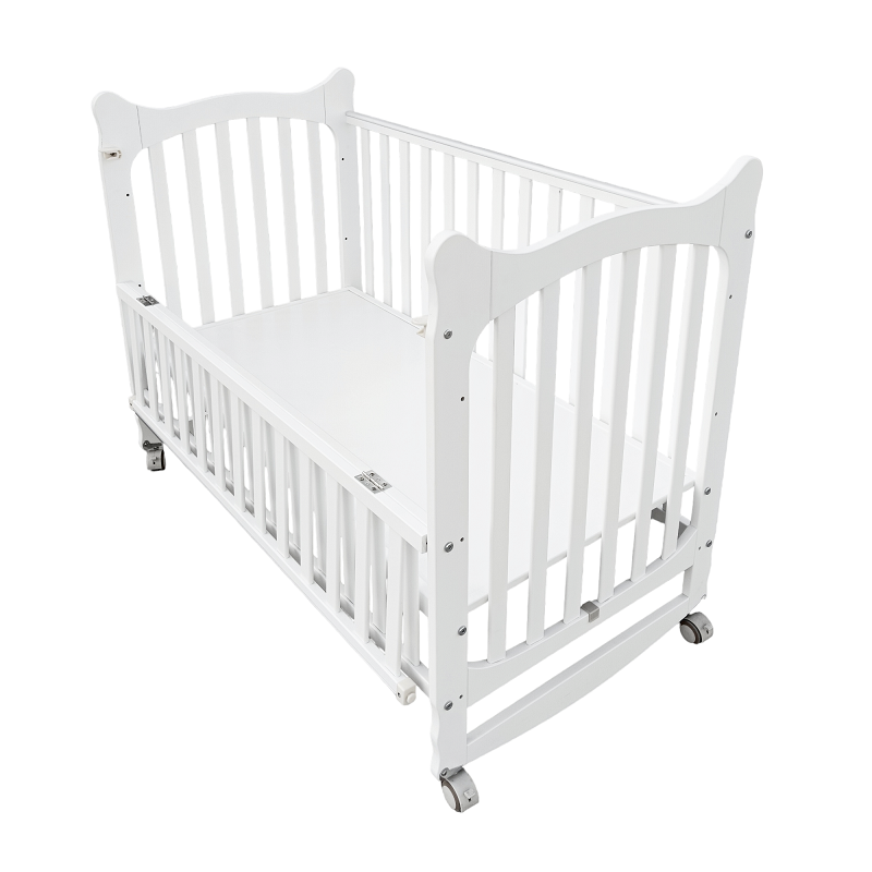 Baby Wooden Rocking Bed (120x60cm)