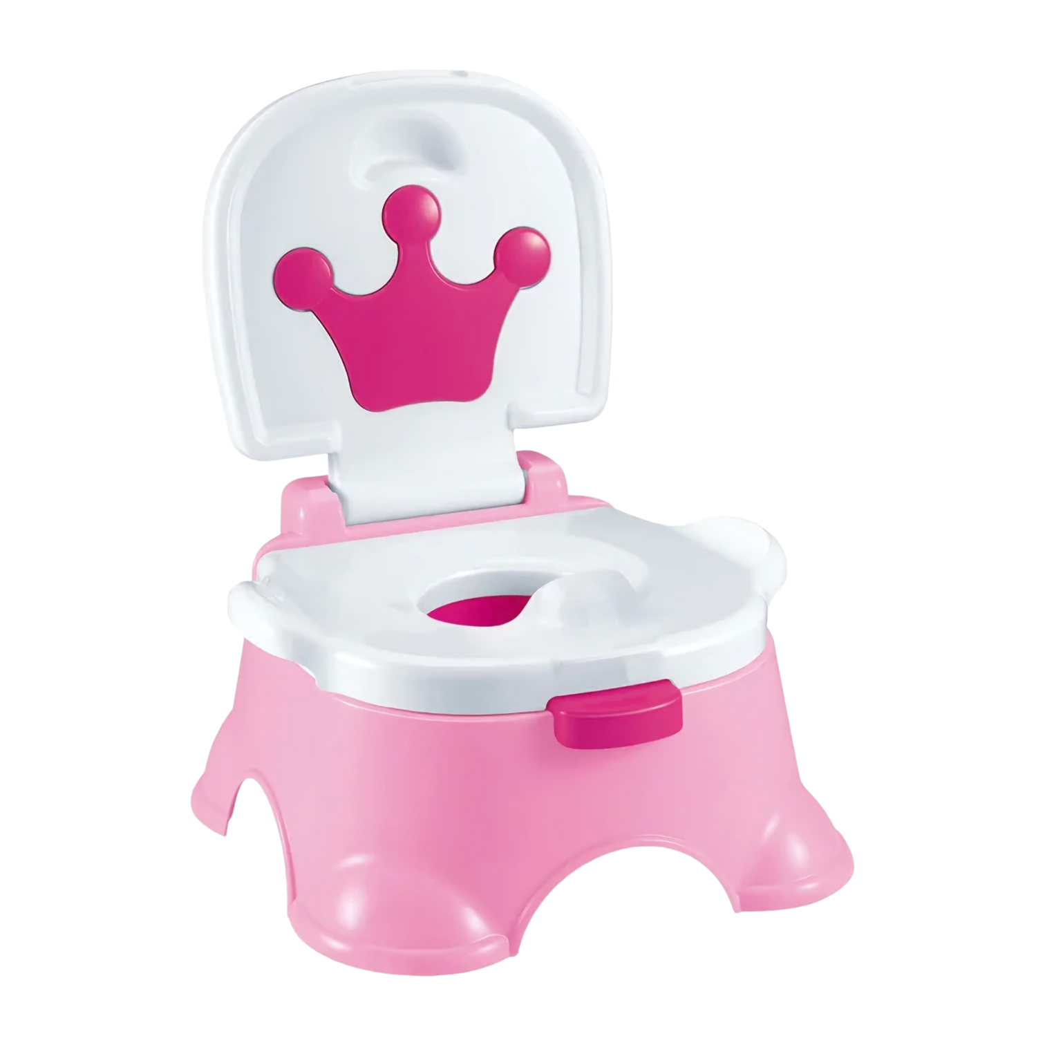 Baby Potty Seat - Green/Pink