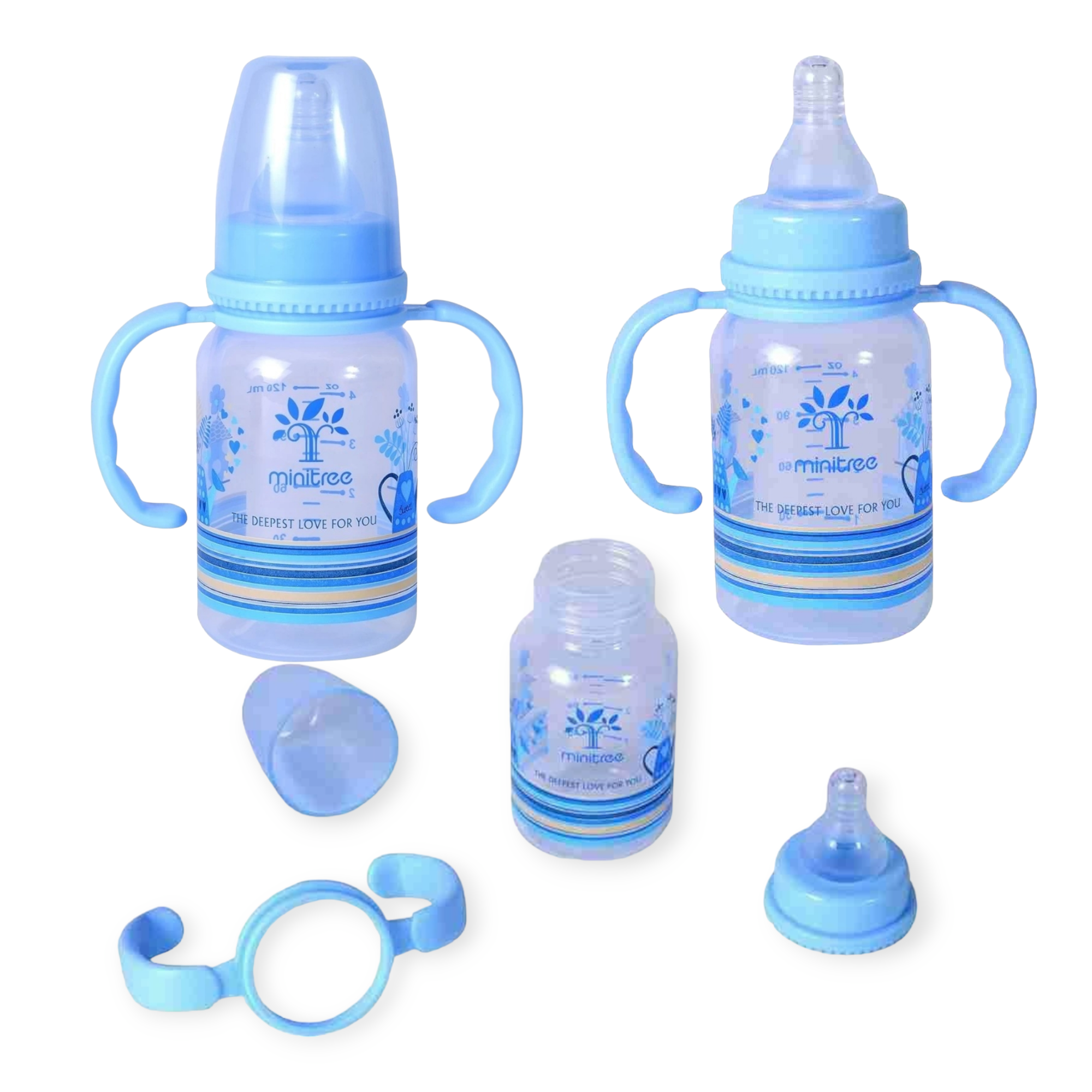MiniTree Feeding Bottle with Handle 150ml