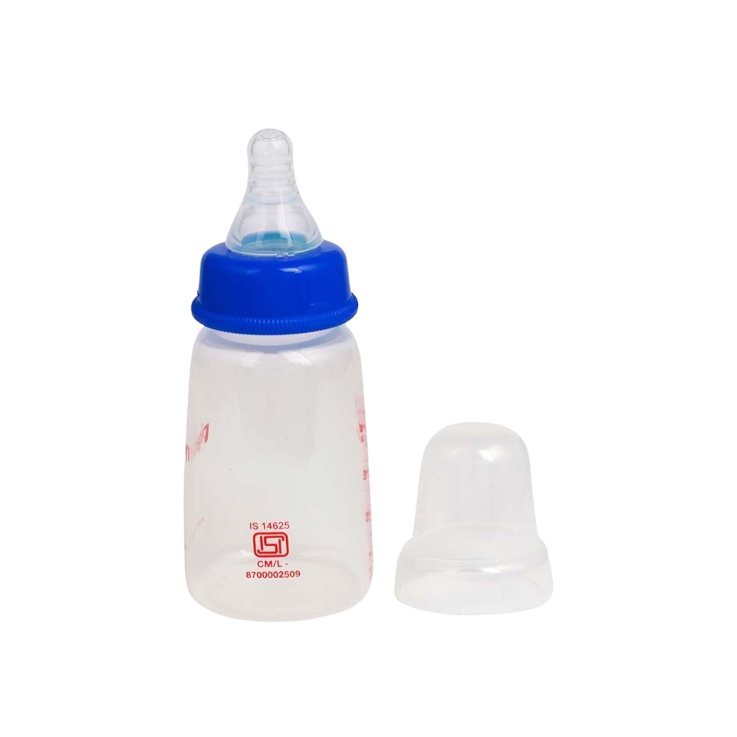 Pigeon Slim Neck Plastic Bottle Clear Cap 120 ml