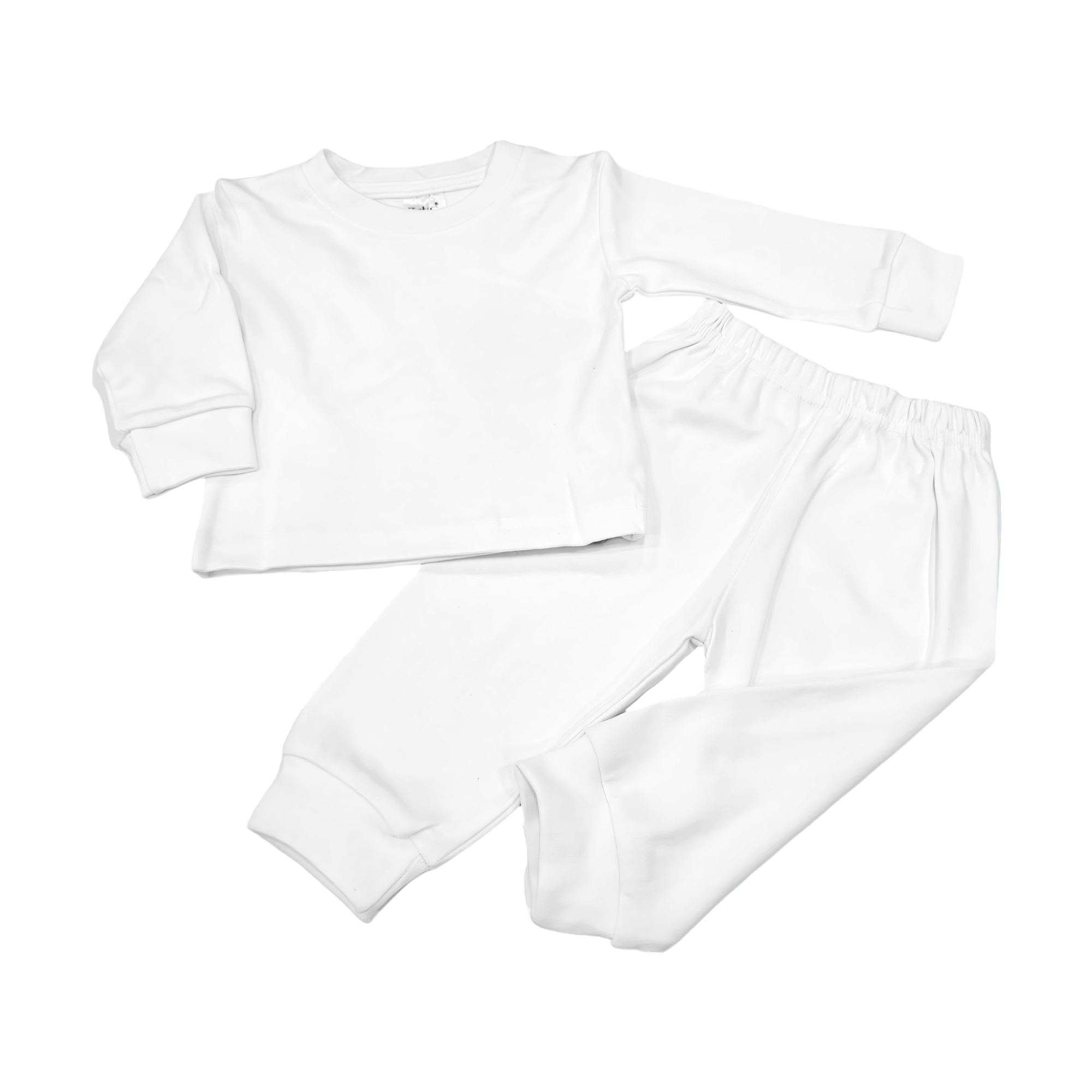 Baby Round-Neck Pajamas Set (0-12M)