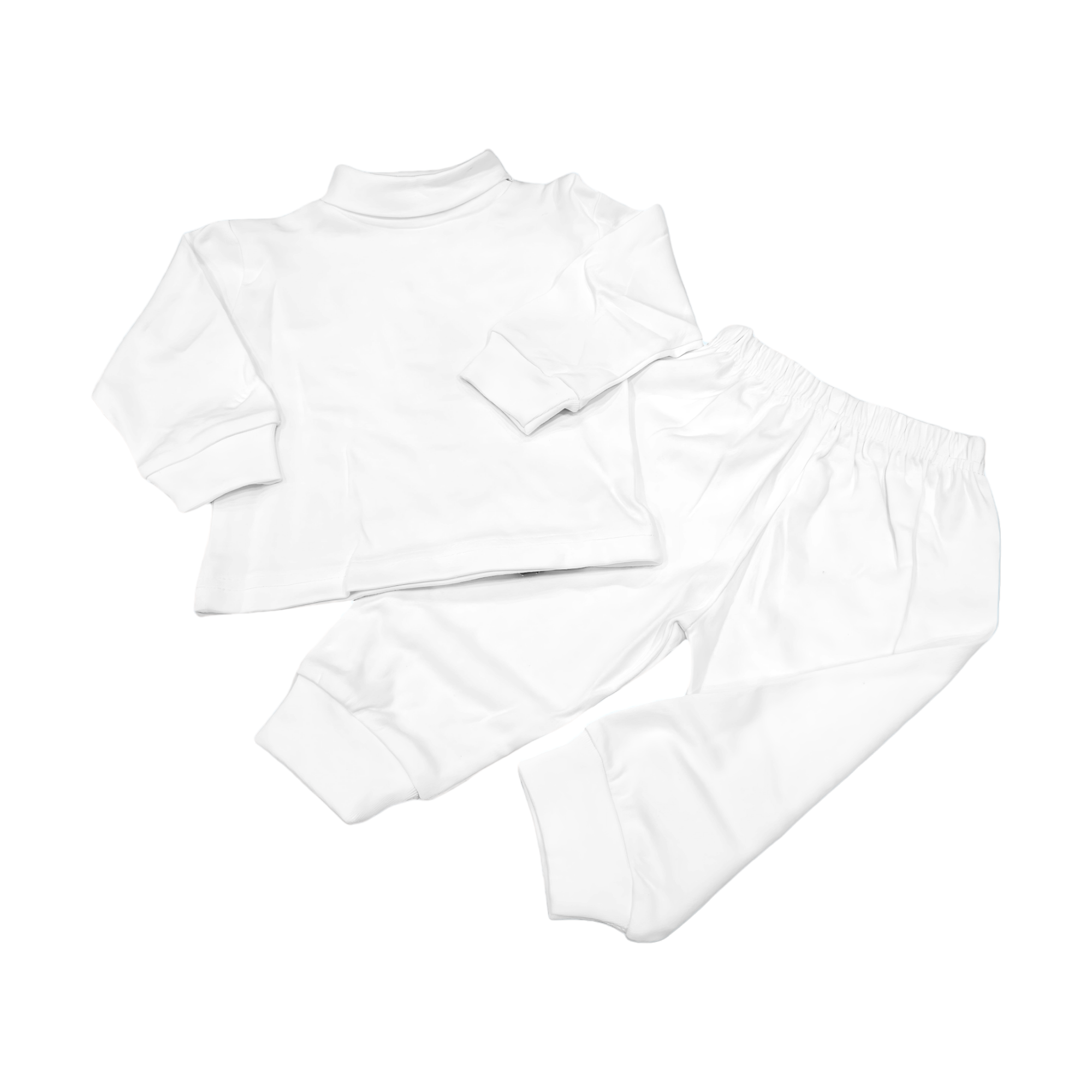 Baby High-Neck Pajamas Set (0-12M)