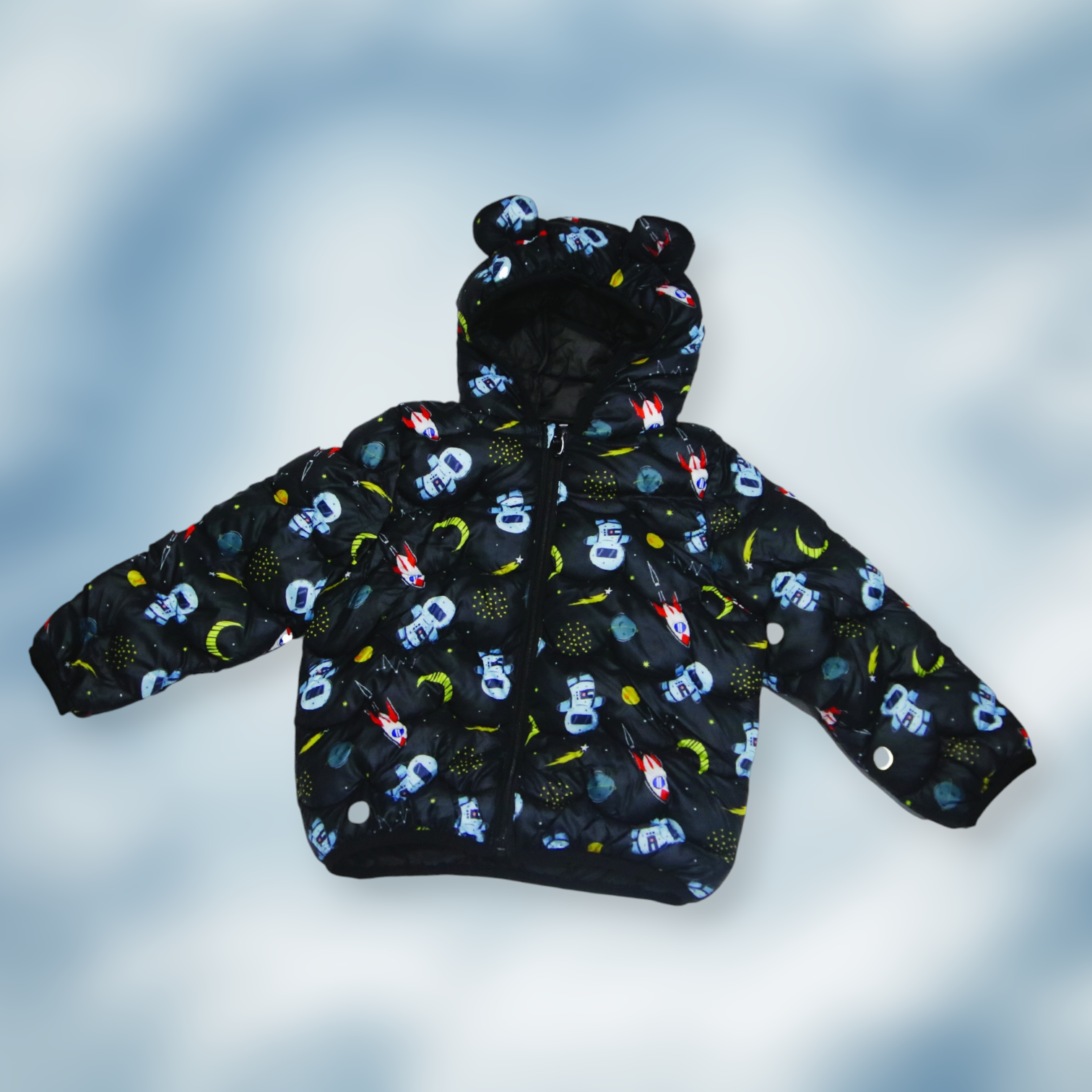 Boys Winter Puffer Jacket with Hood