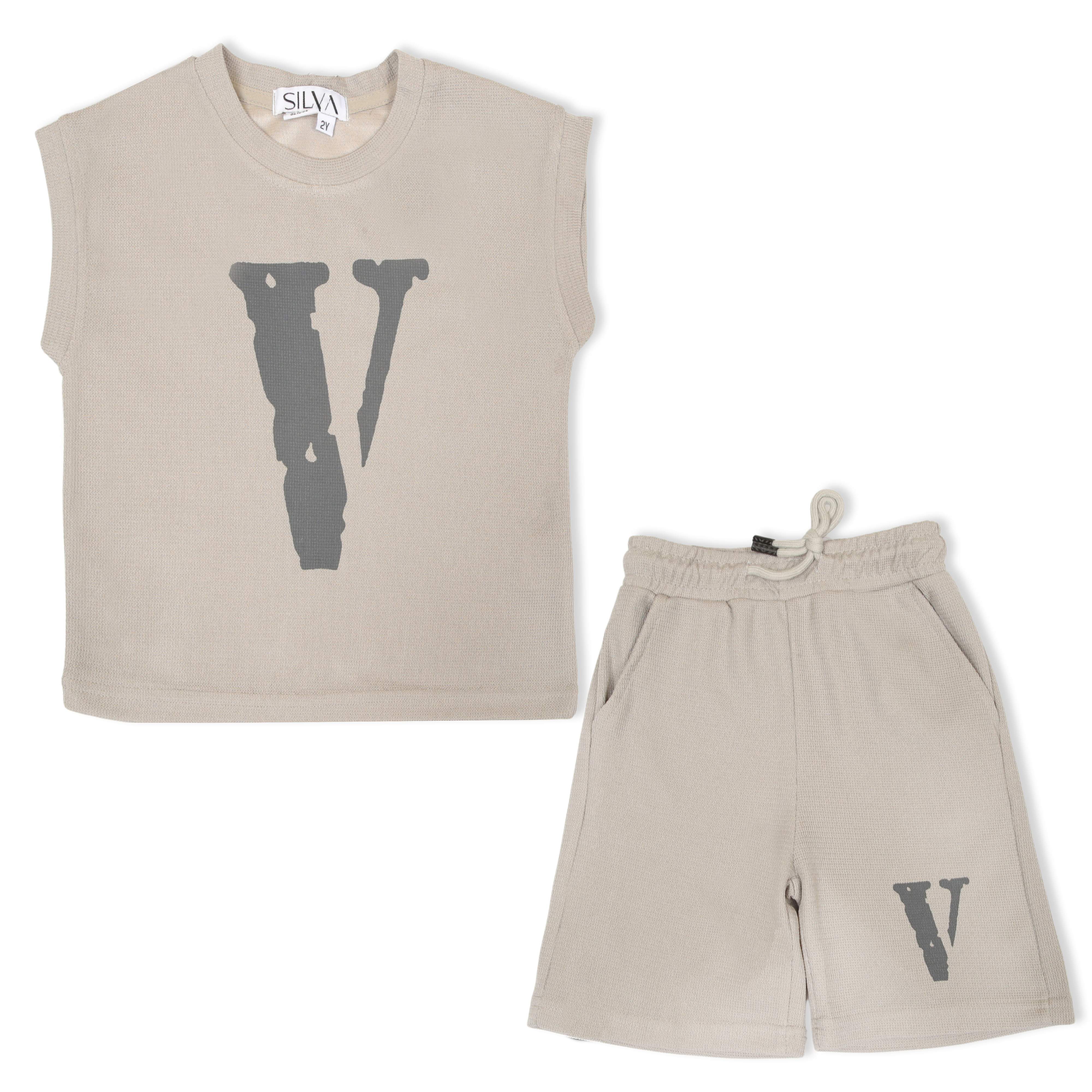 Silva- Boys Short Sleeves Tshirt & Short Set (2-5Y)