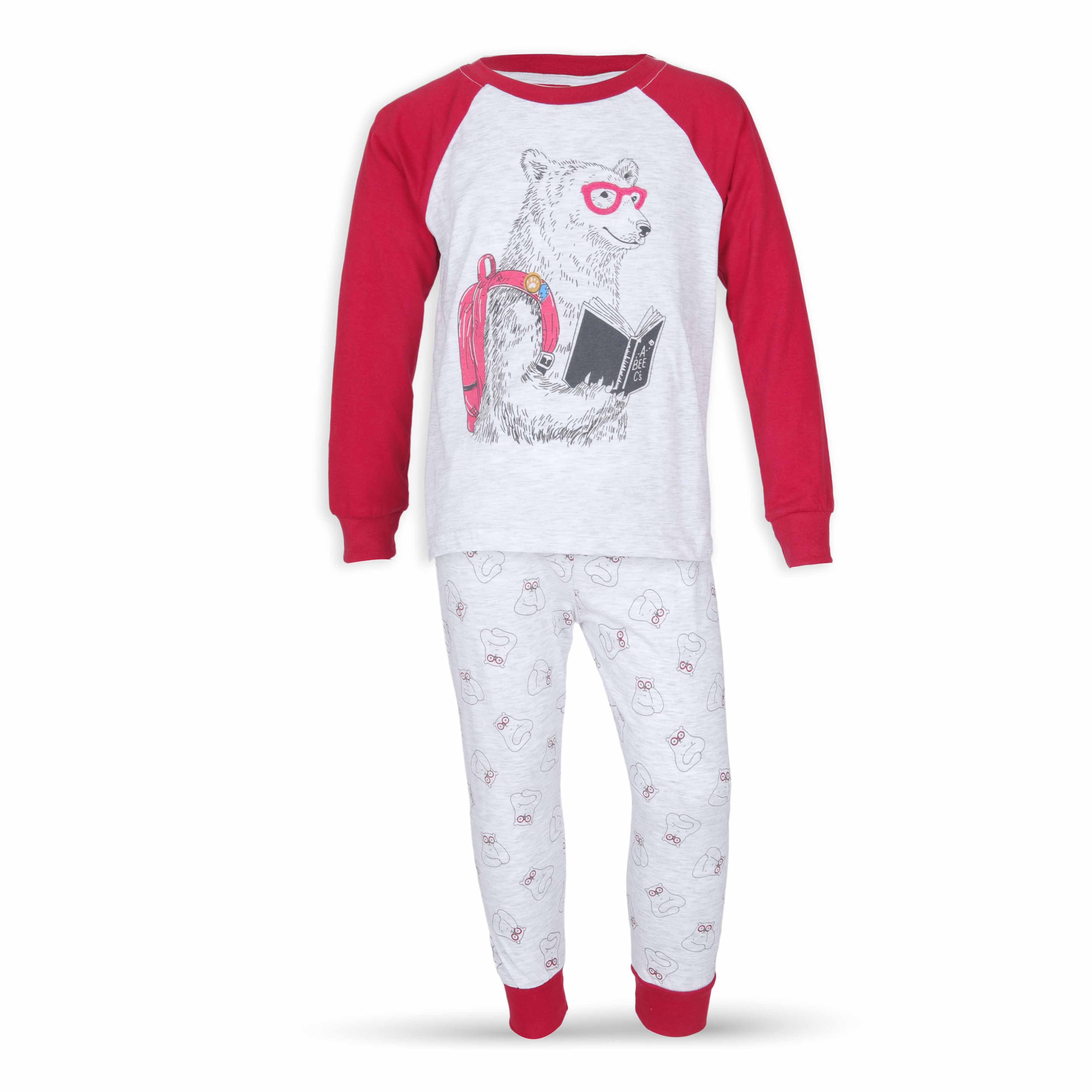 Boys L/S T-Shirt with Long Pants Set (8-13Y)