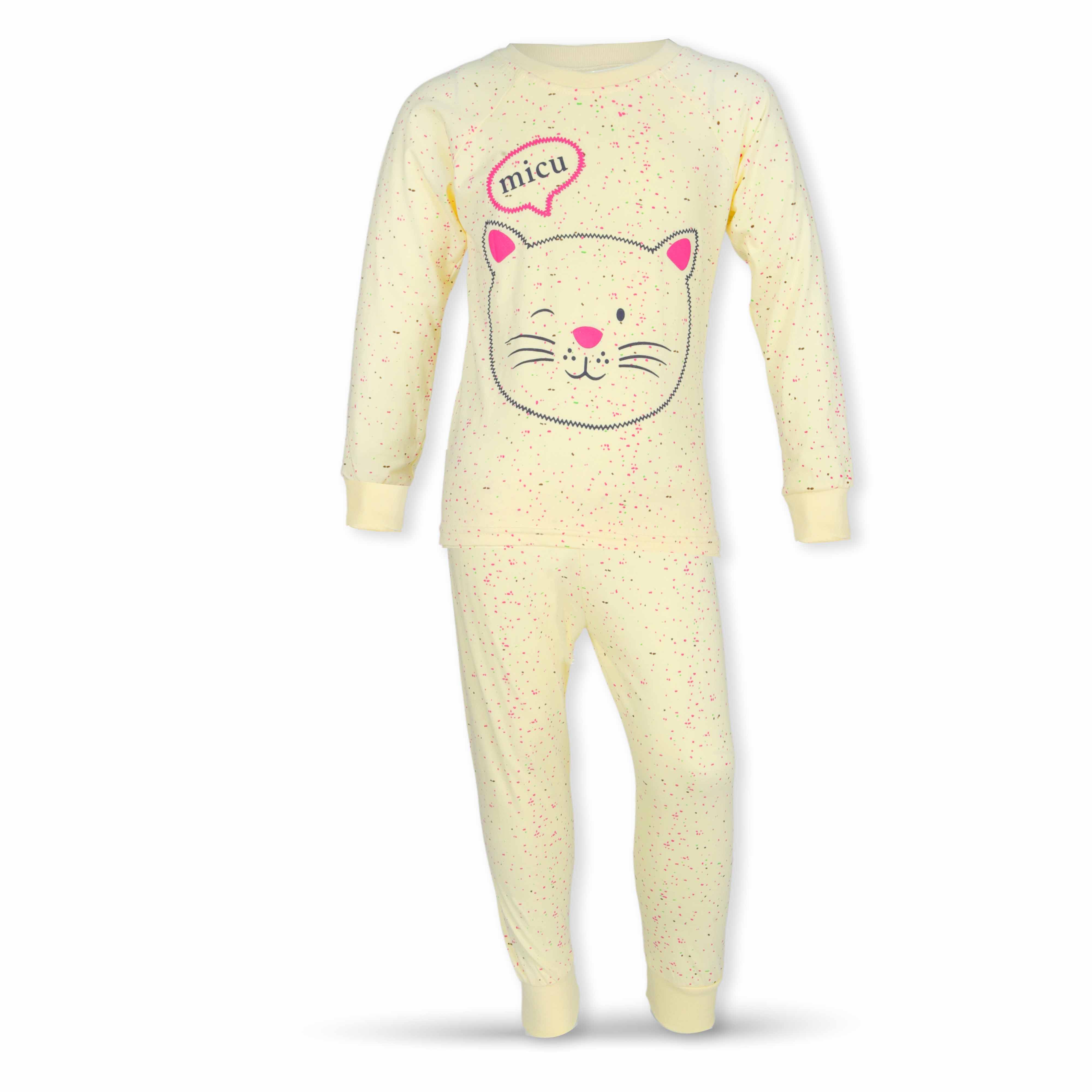 Girls L/S T-Shirt with Long Pants Set (2-7Y)