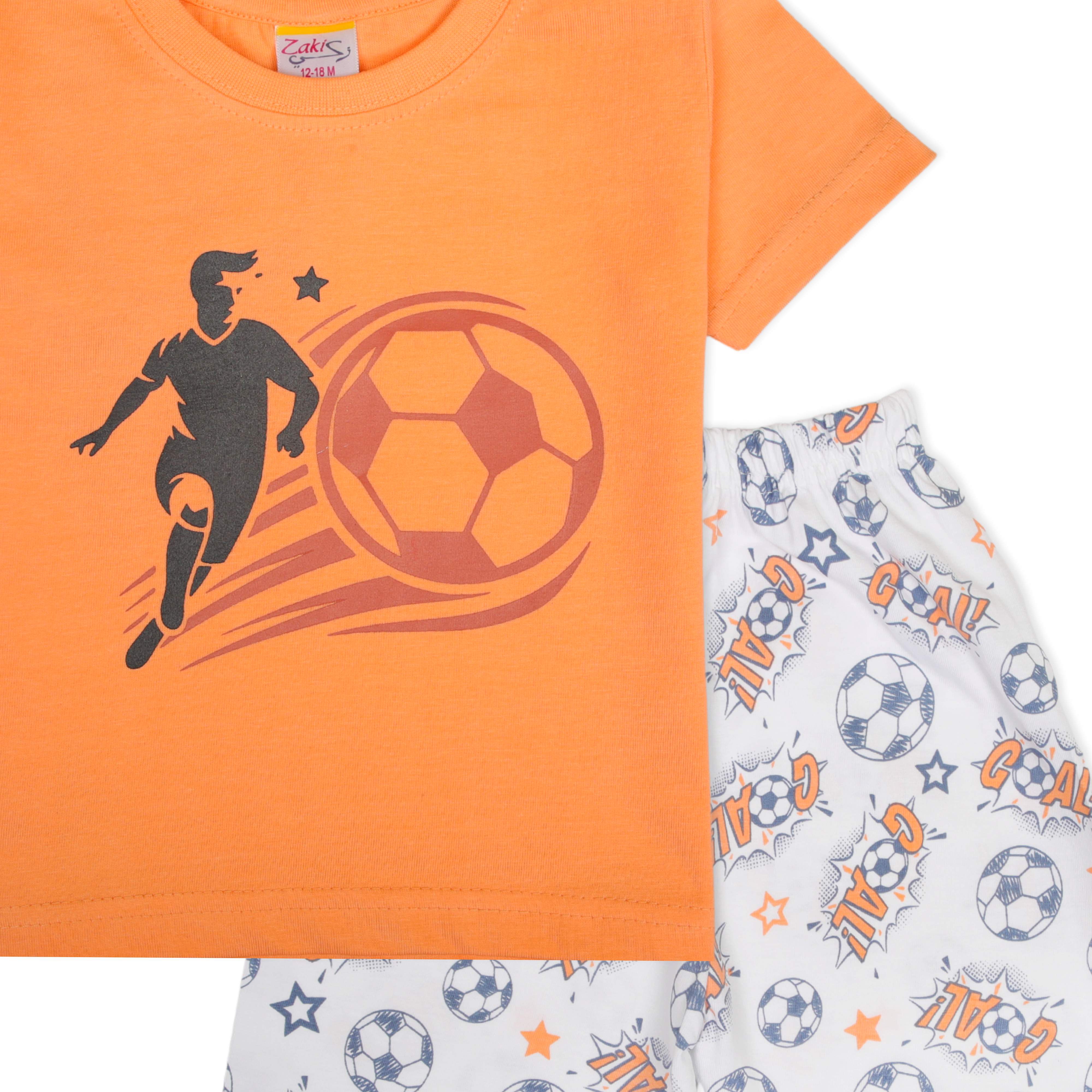 Zaki - Boys 2 Top / 1 Capri Pants Bermuda 3 Pcs Set (6-24M)