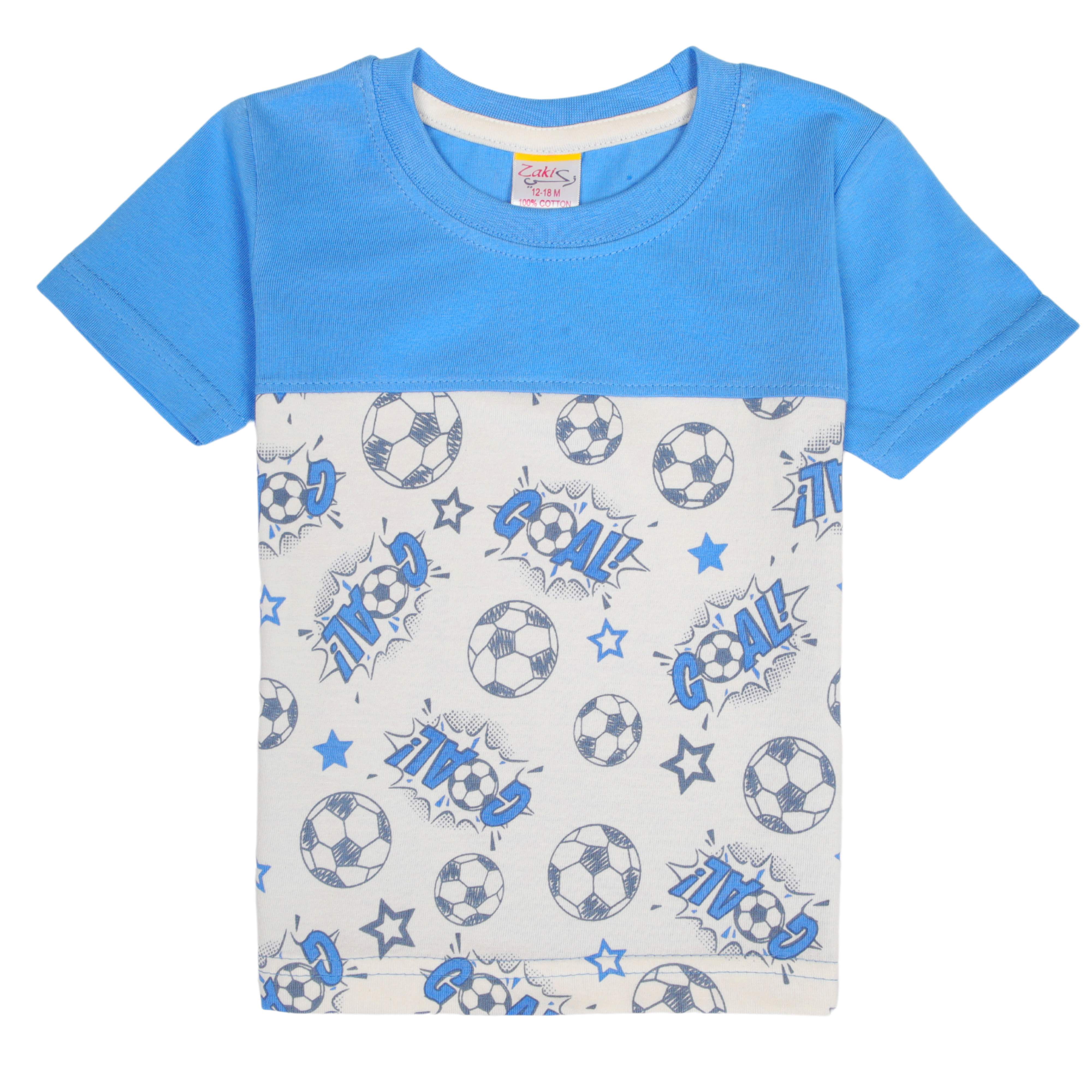Zaki - Boys 2 Top / 1 Capri Pants Bermuda 3 Pcs Set (6-24M)