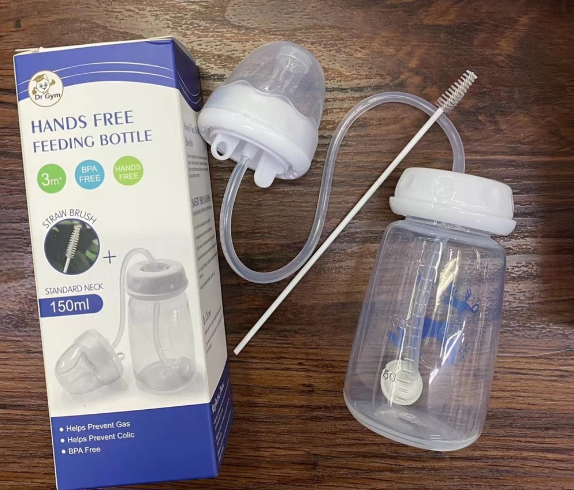 Hands Free Anti-Colic Feeding Bottle 150ml