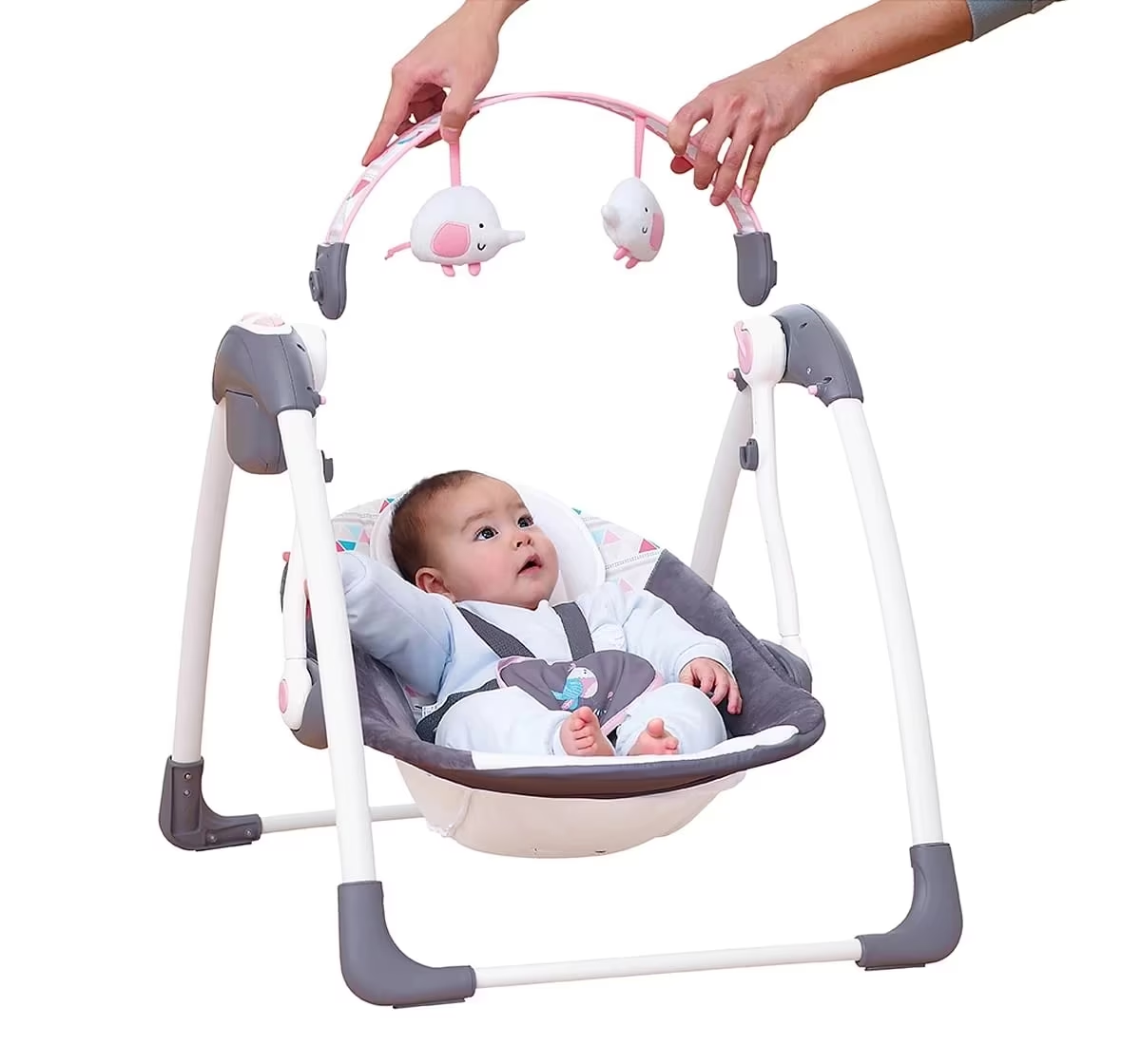 Mastela Deluxe Portable Swing - (Pink)