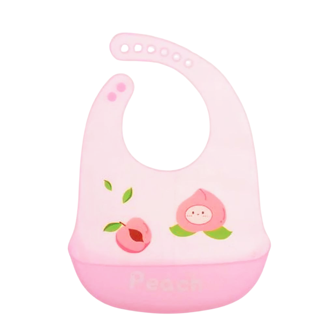 Baby Silicon Bib with Food Catcher