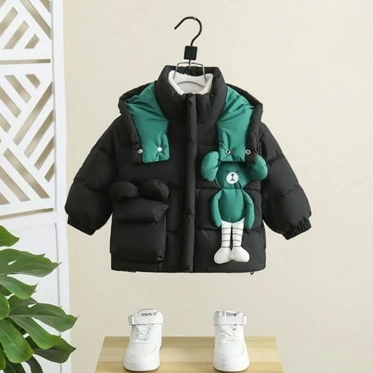 Boys Winter Jacket with Hood