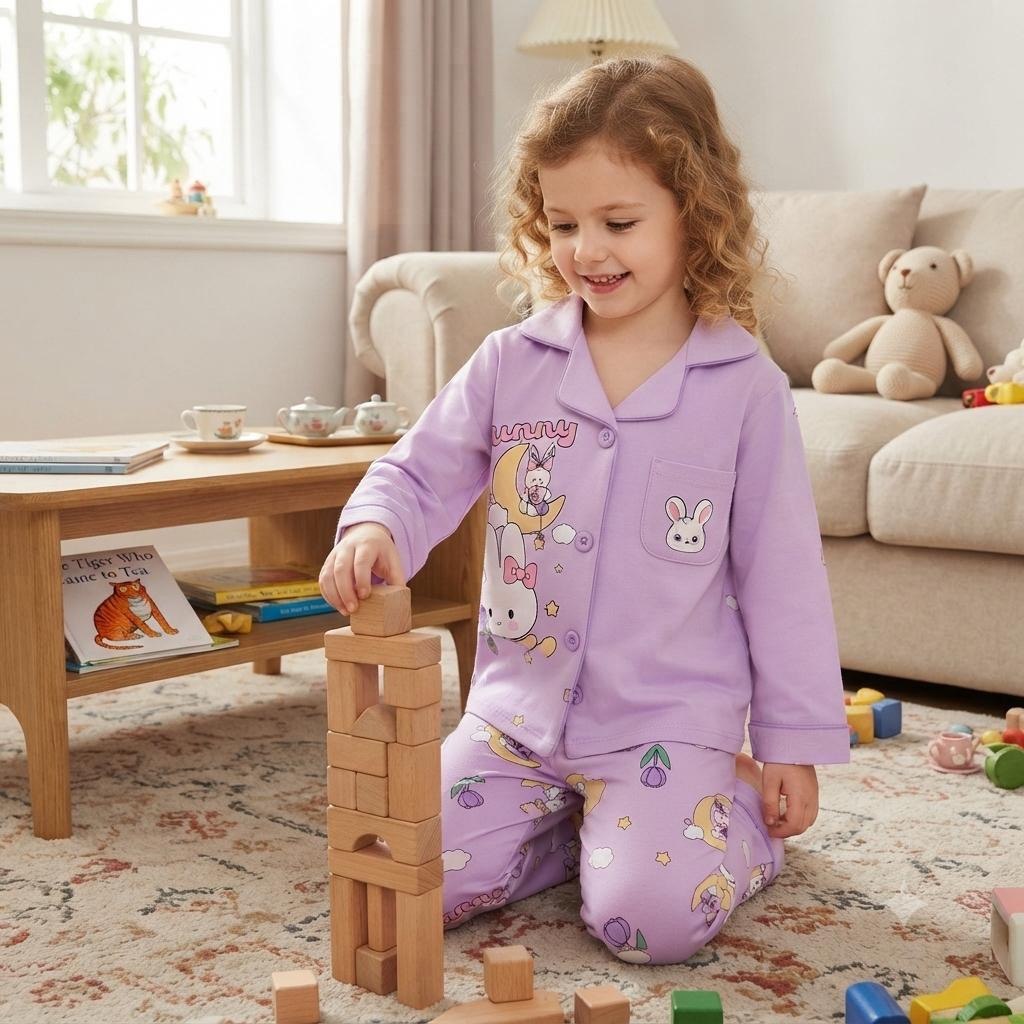Front Open Pyjama 1-6 Years
