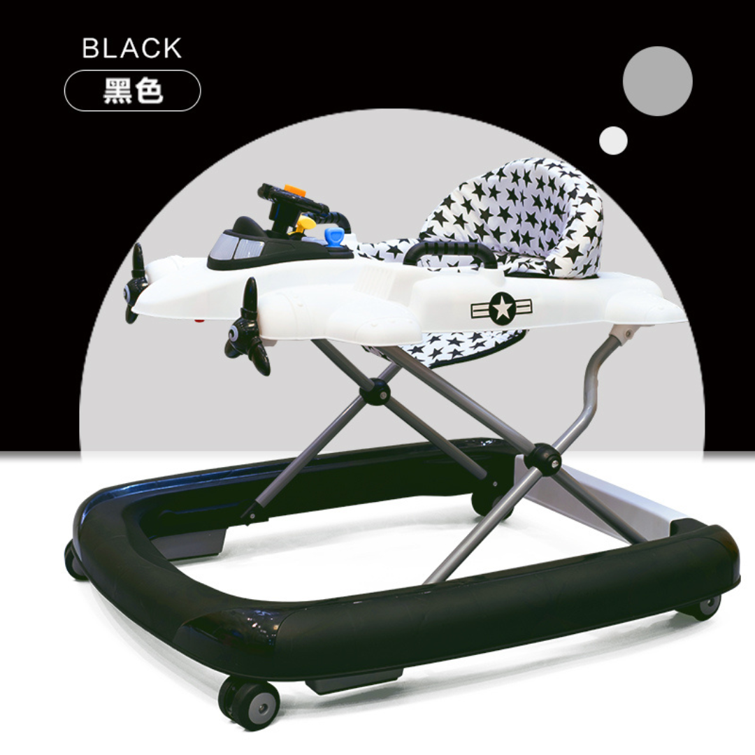 Baby Aeroplane Walker - Black