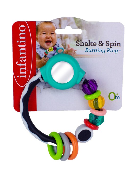 Infantino - Shake & Spin Rattling Ring