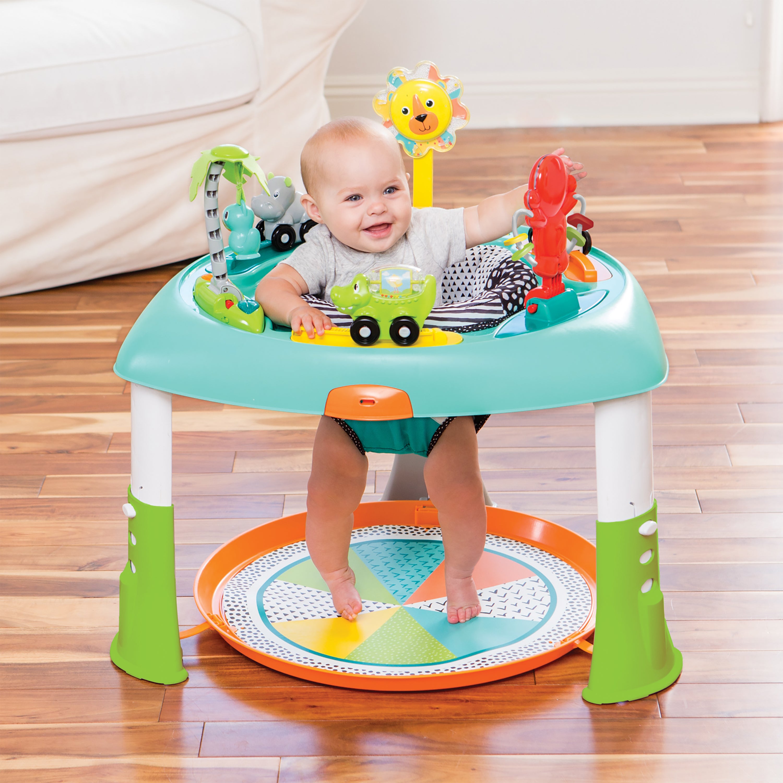Infantino - Sit, Spin & Stand Entertainer, 360 Seat & Activity Table