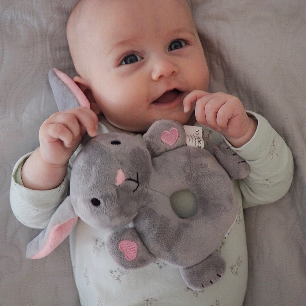 Baby Works - Bibibaby Cuddle Rattle (Bella The Bunny)