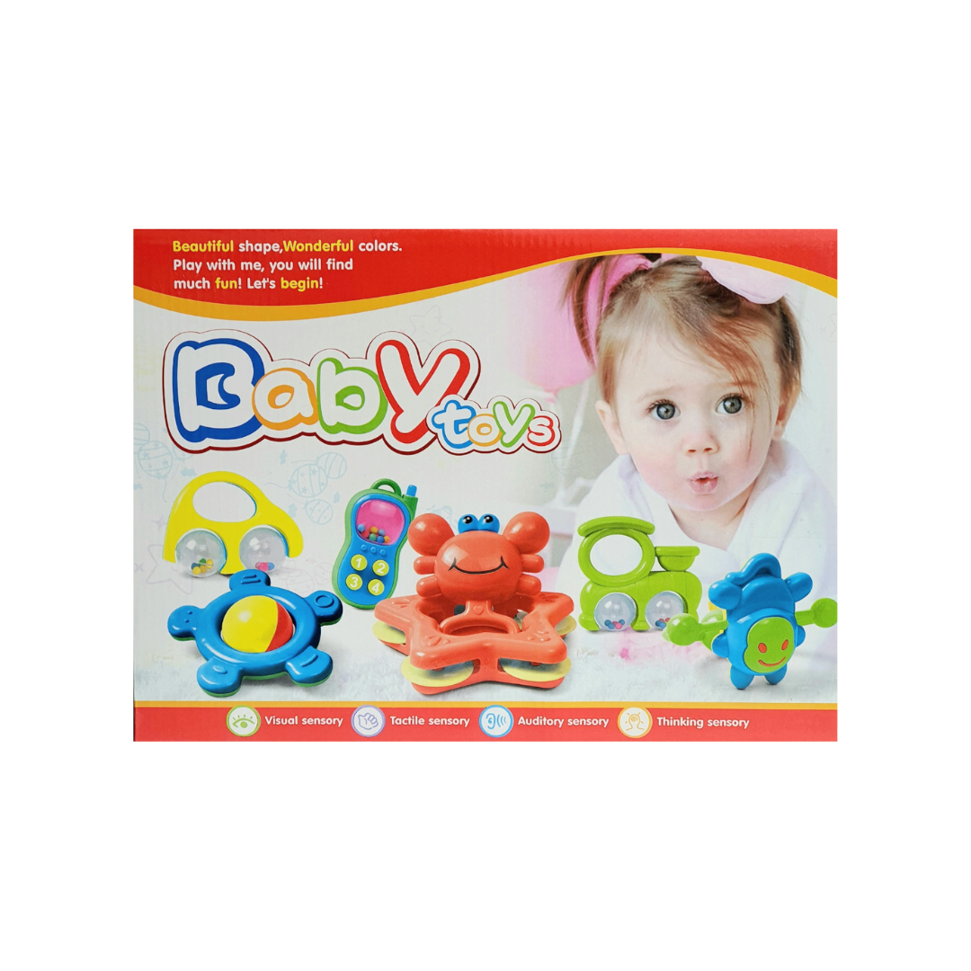 Baby Rattle Set 5 Pcs Set