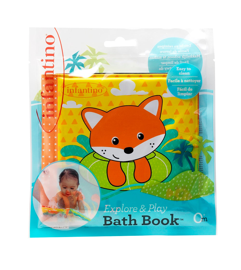 Infantino - Explore & PLAY Bath Book